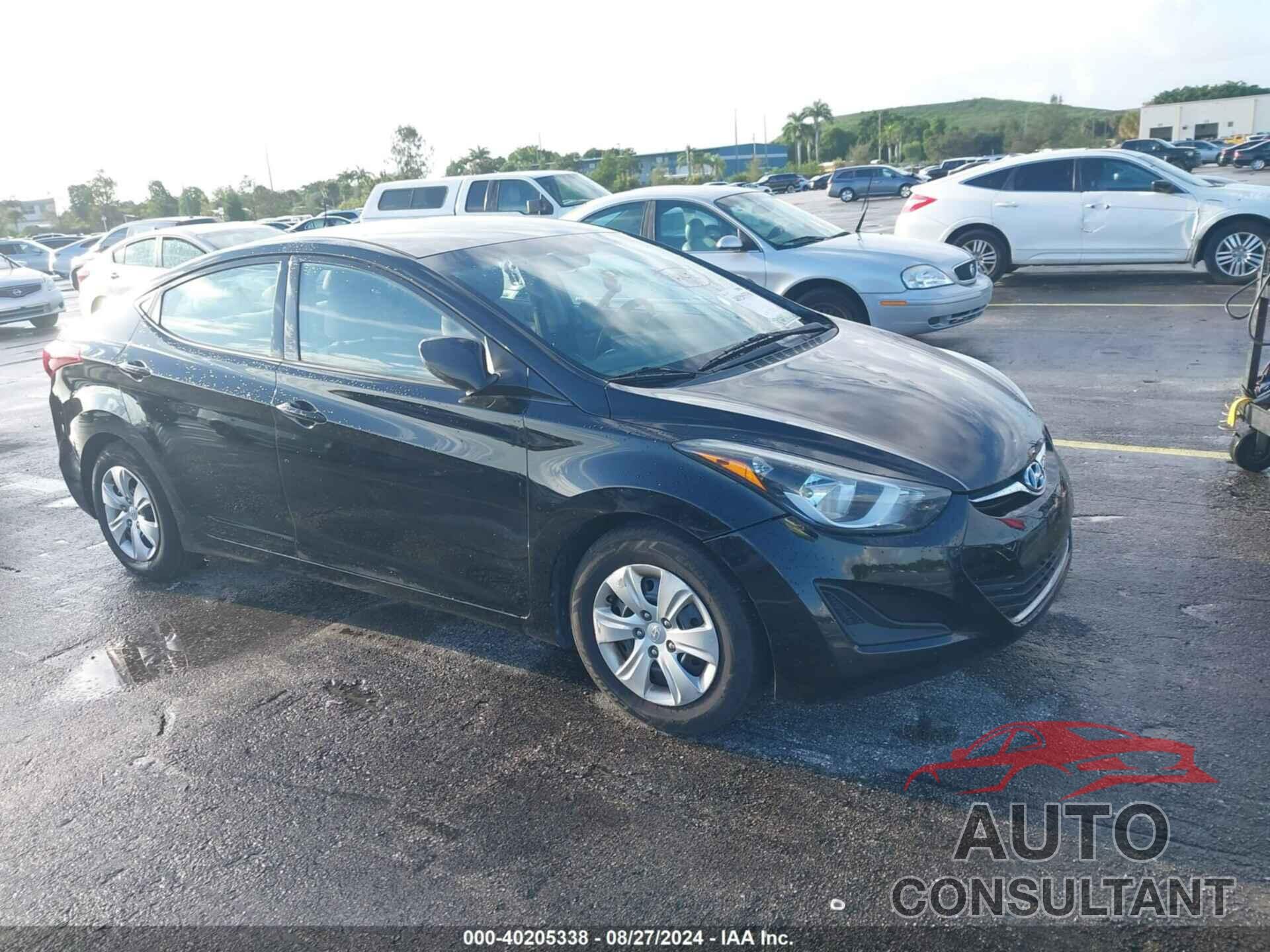 HYUNDAI ELANTRA 2016 - 5NPDH4AE0GH789193