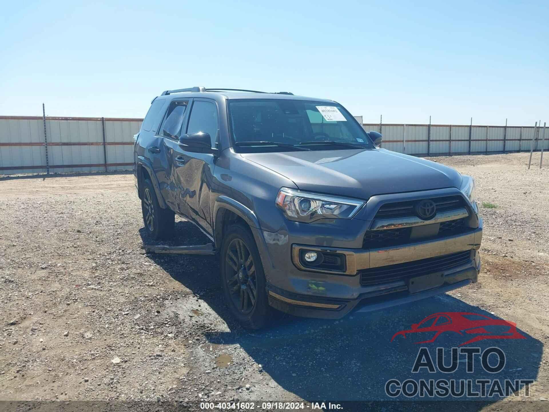 TOYOTA 4RUNNER 2021 - JTEJU5JR3M5899394