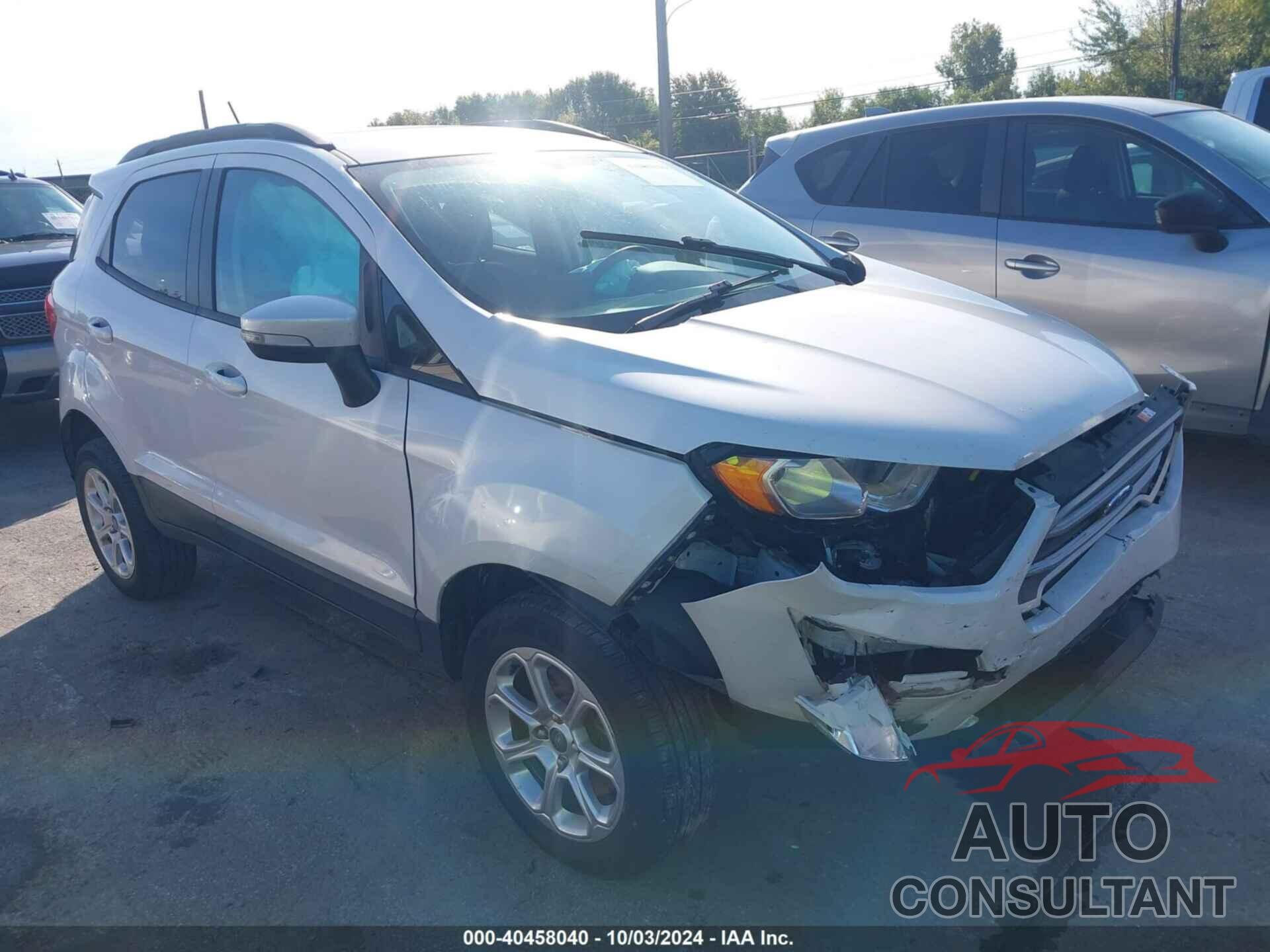 FORD ECOSPORT 2021 - MAJ6S3GL2MC408368