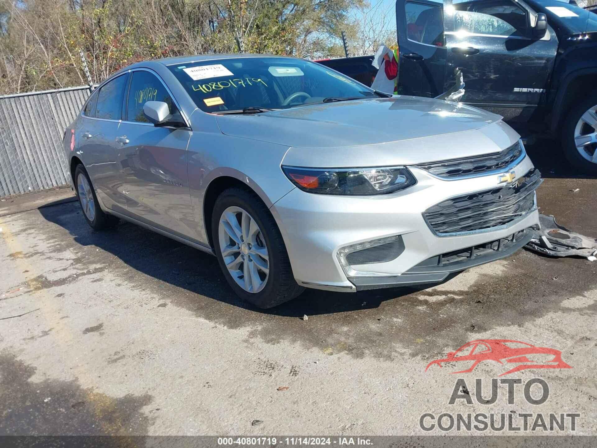 CHEVROLET MALIBU 2016 - 1G1ZE5STXGF173408