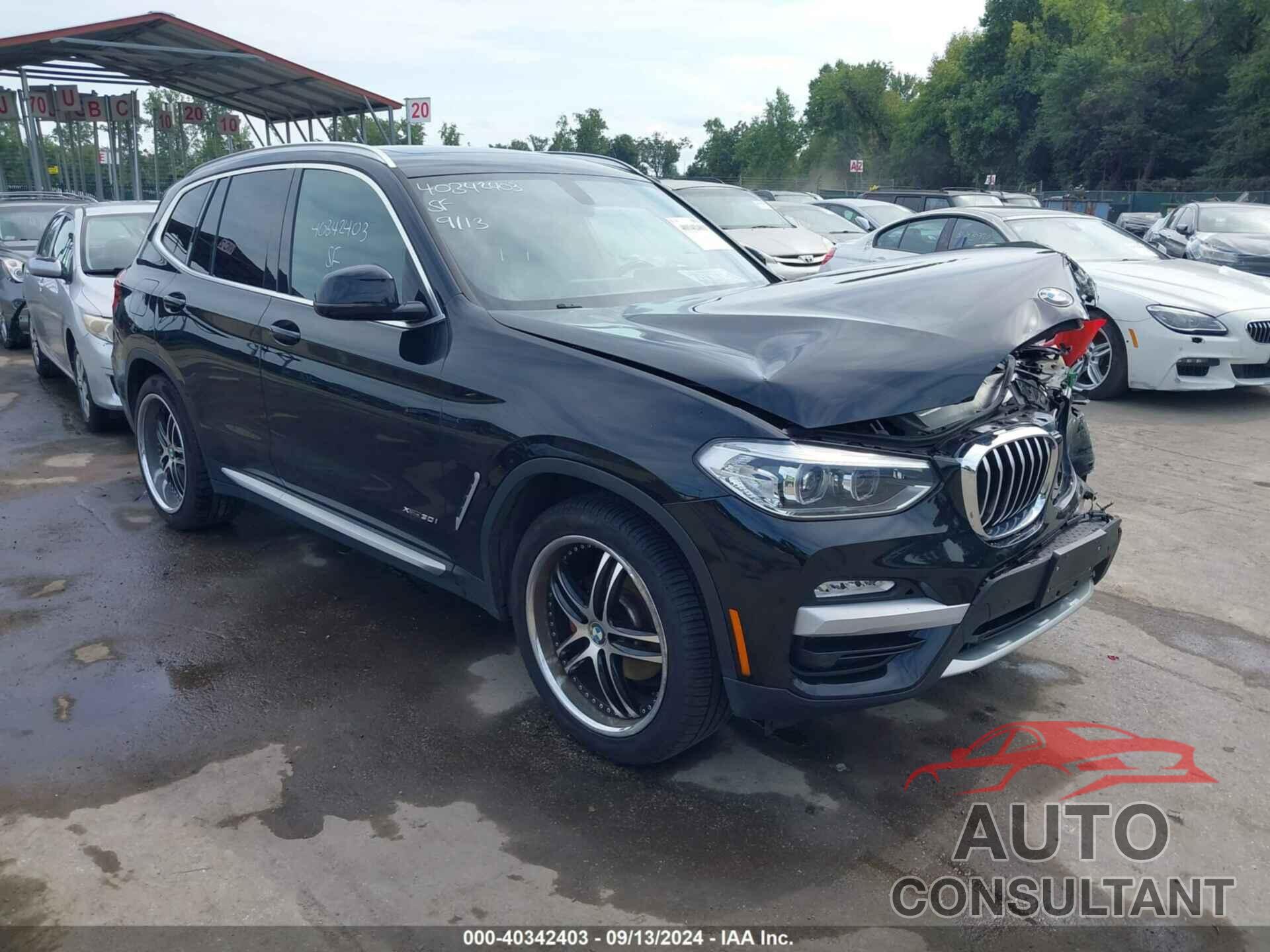 BMW X3 2018 - 5UXTR9C52JLC75157