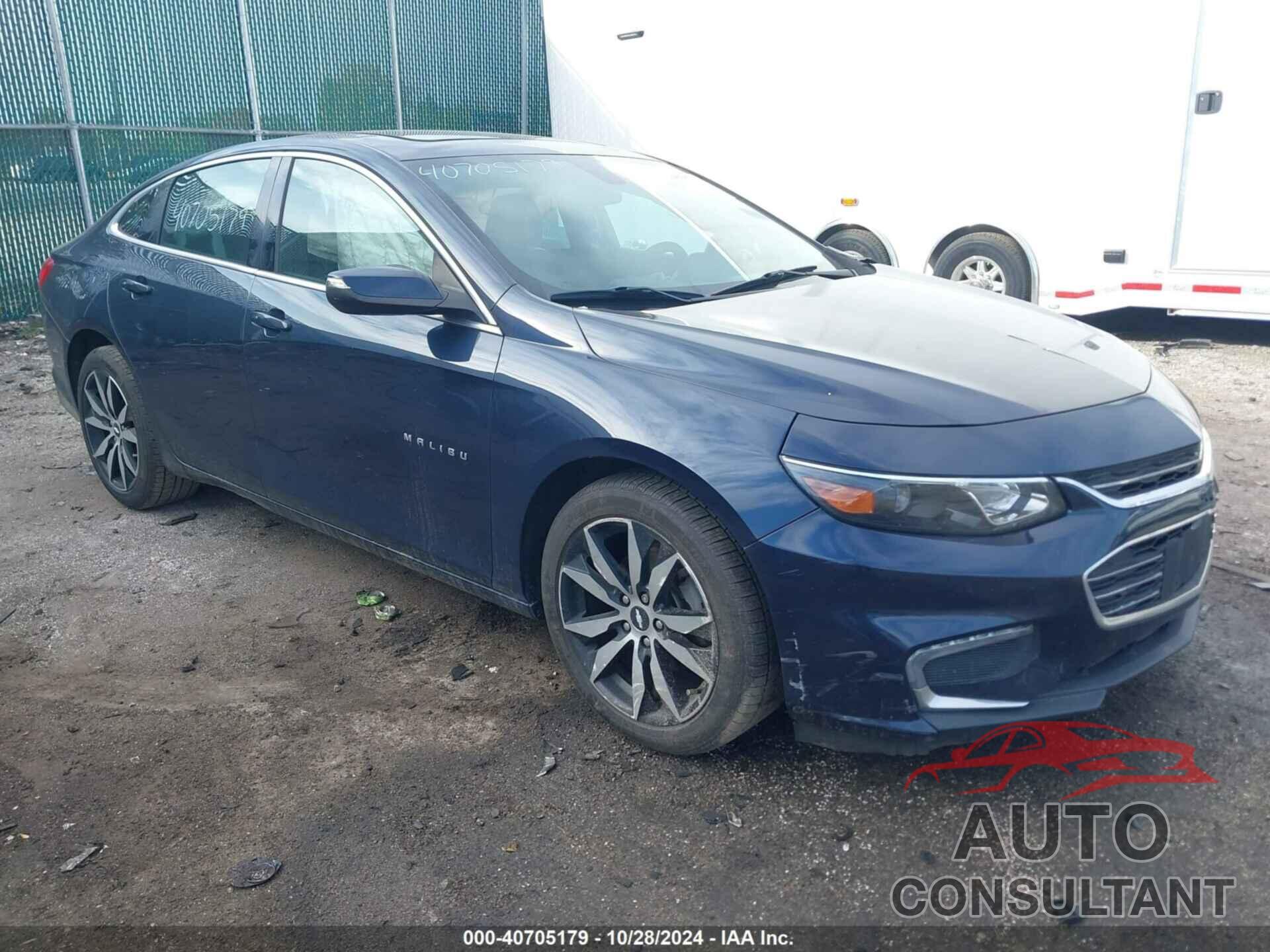 CHEVROLET MALIBU 2017 - 1G1ZE5ST2HF124706