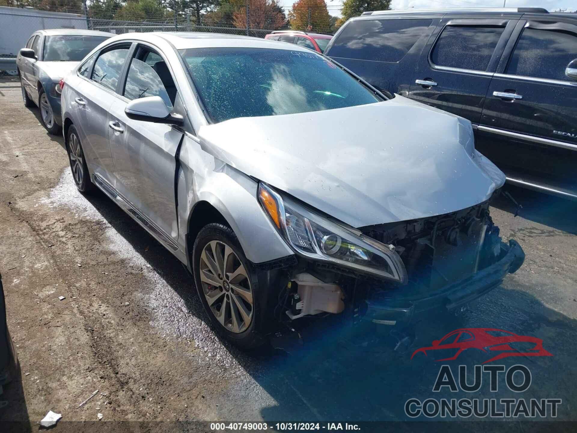 HYUNDAI SONATA 2017 - 5NPE34AF4HH490173