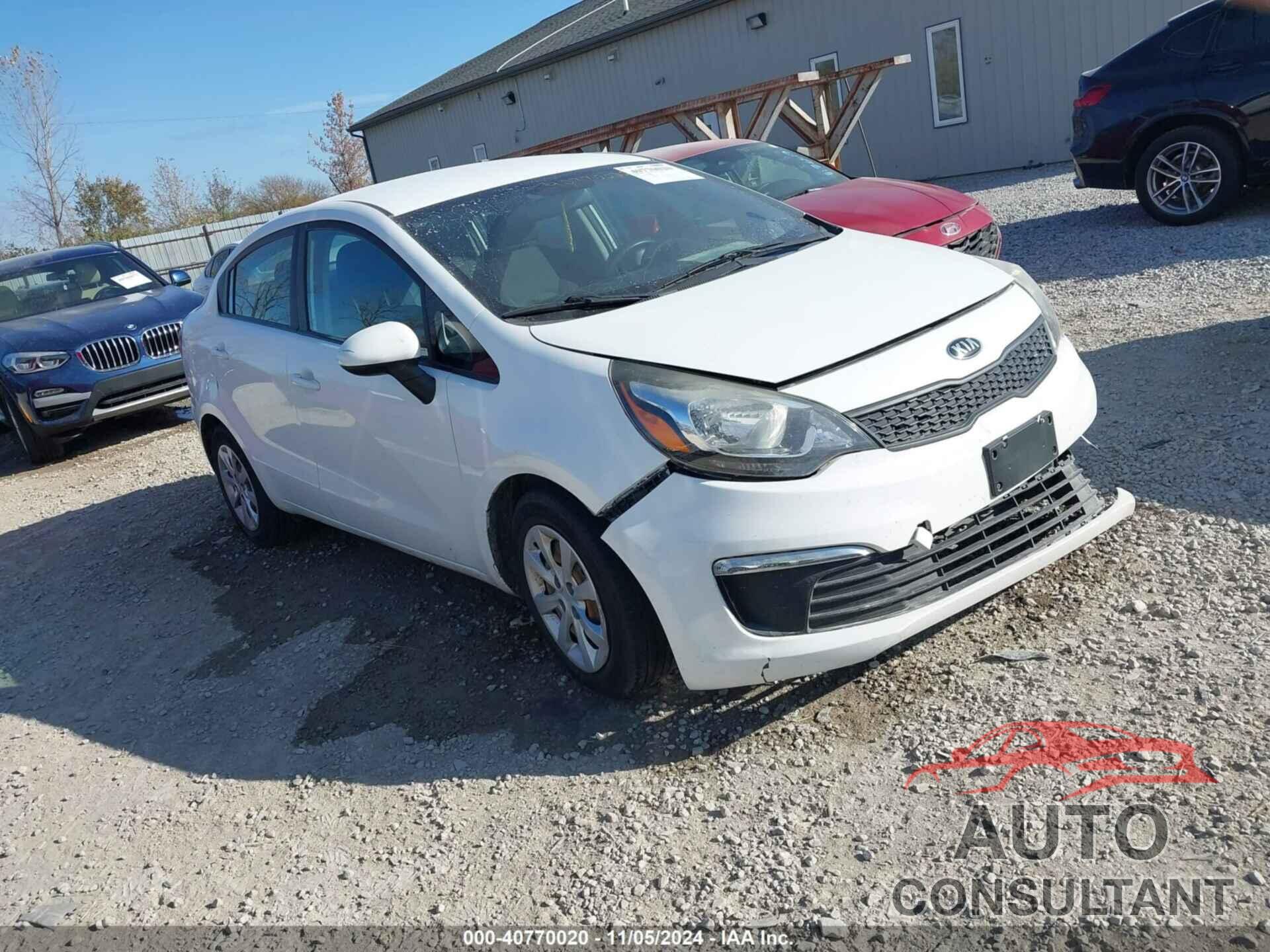 KIA RIO 2016 - KNADM4A37G6532128