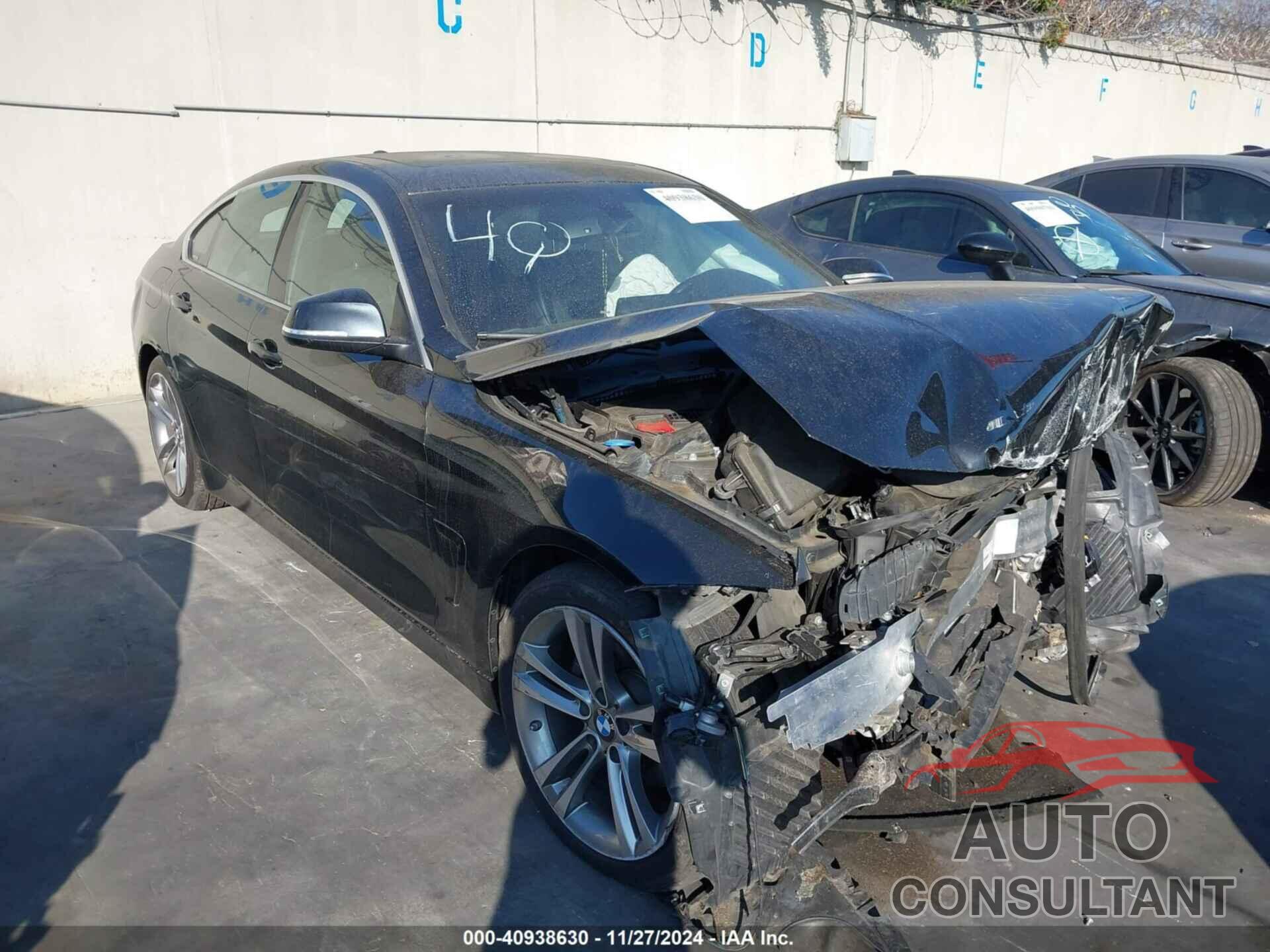 BMW 430I GRAN COUPE 2019 - WBA4J1C58KBM14188