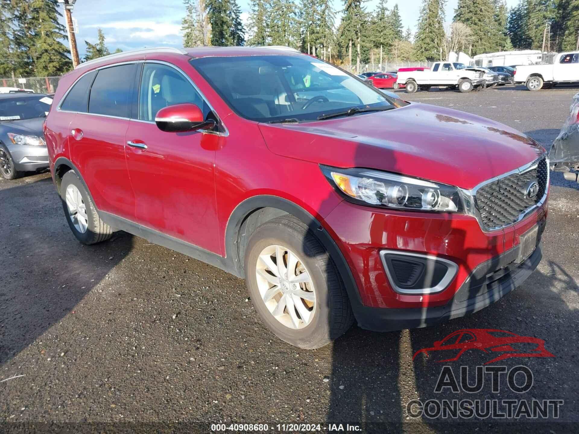 KIA SORENTO 2017 - 5XYPG4A38HG267757