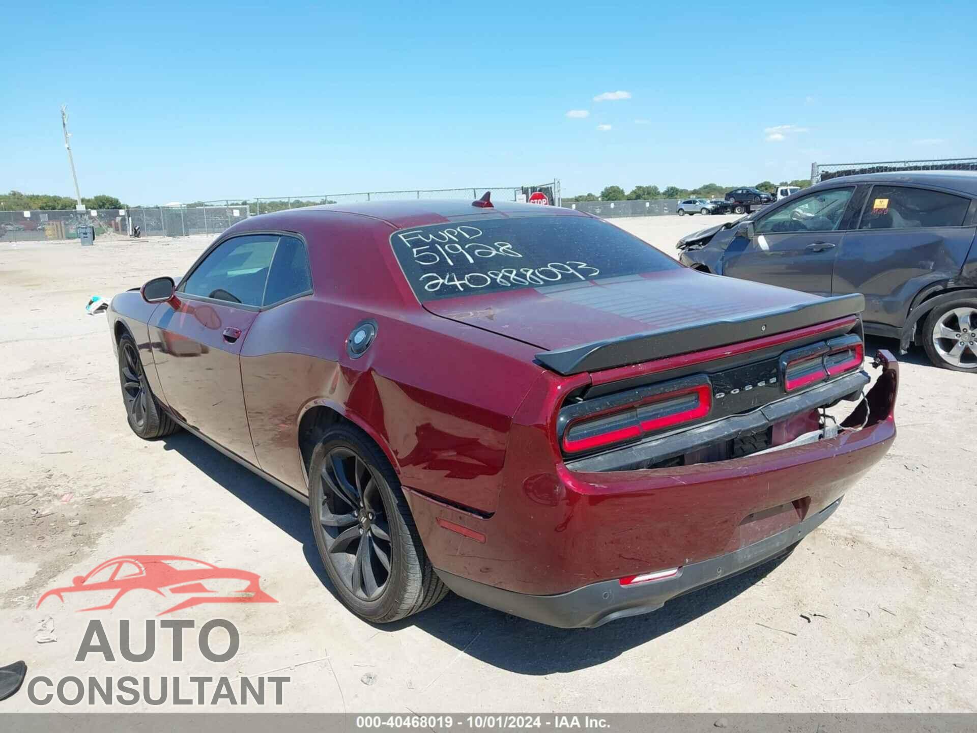 DODGE CHALLENGER 2018 - 2C3CDZAG6JH149984