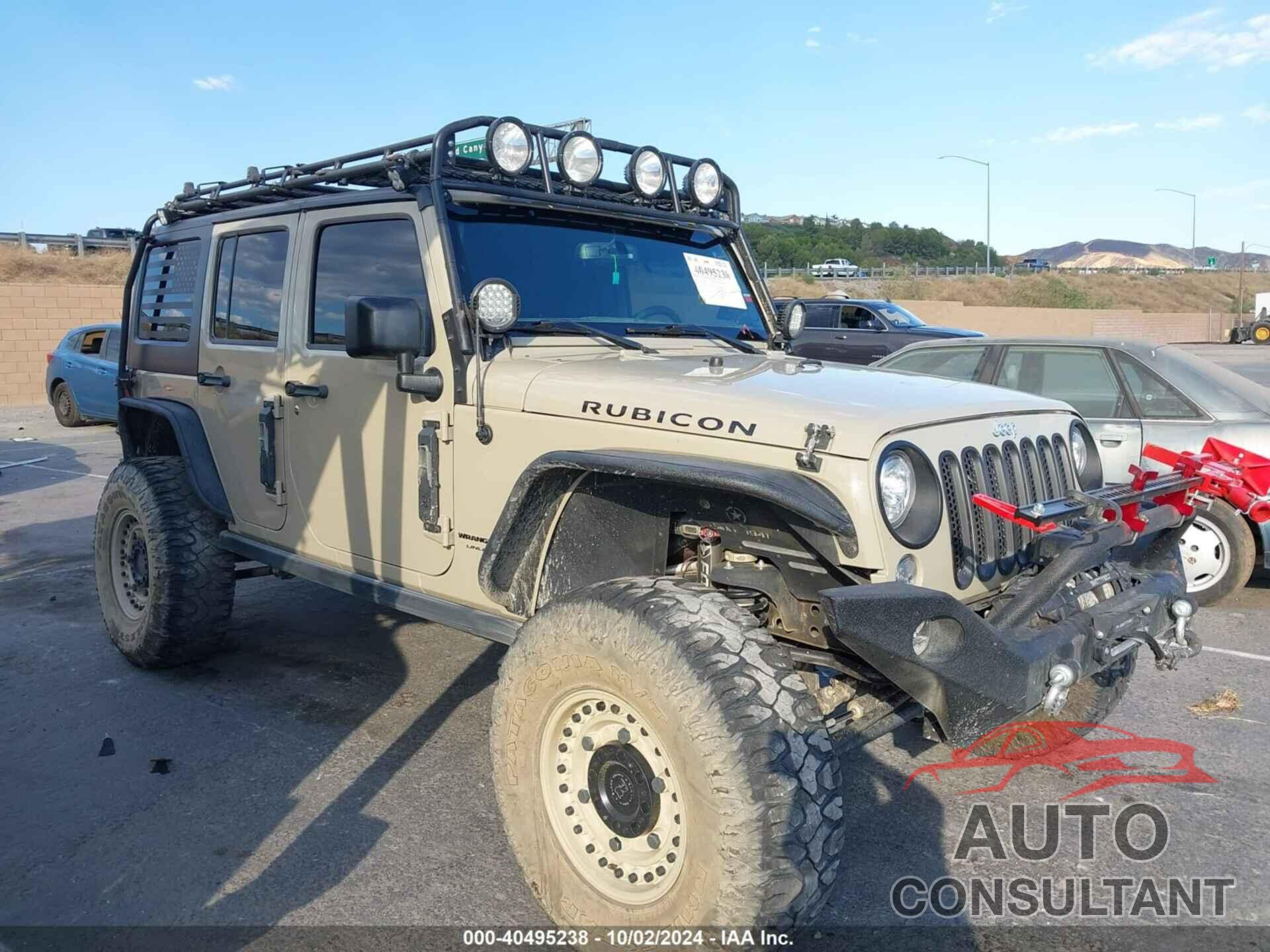 JEEP WRANGLER JK UNLIMITED 2018 - 1C4BJWFG4JL891312