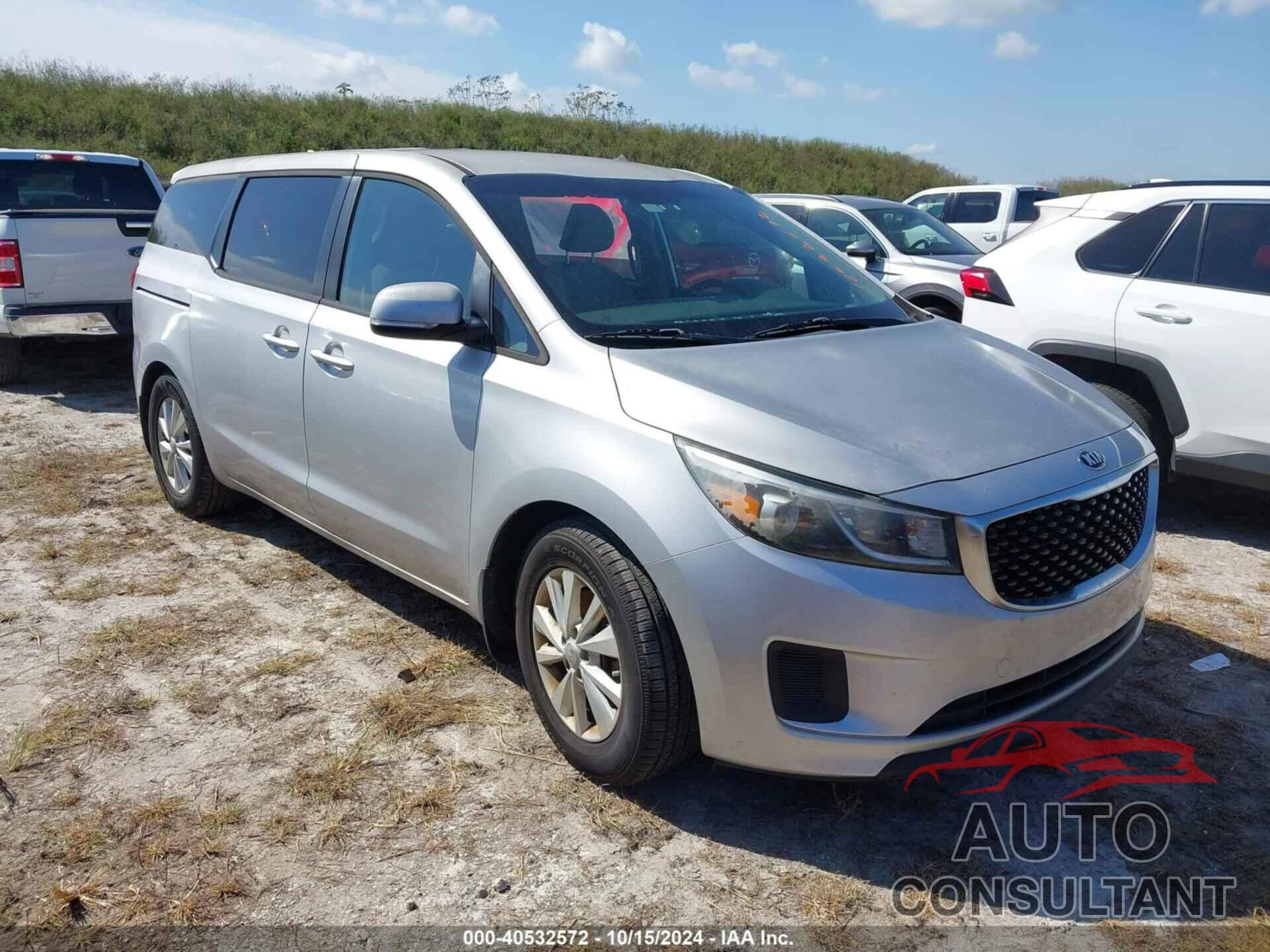 KIA SEDONA 2018 - KNDMB5C13J6397375