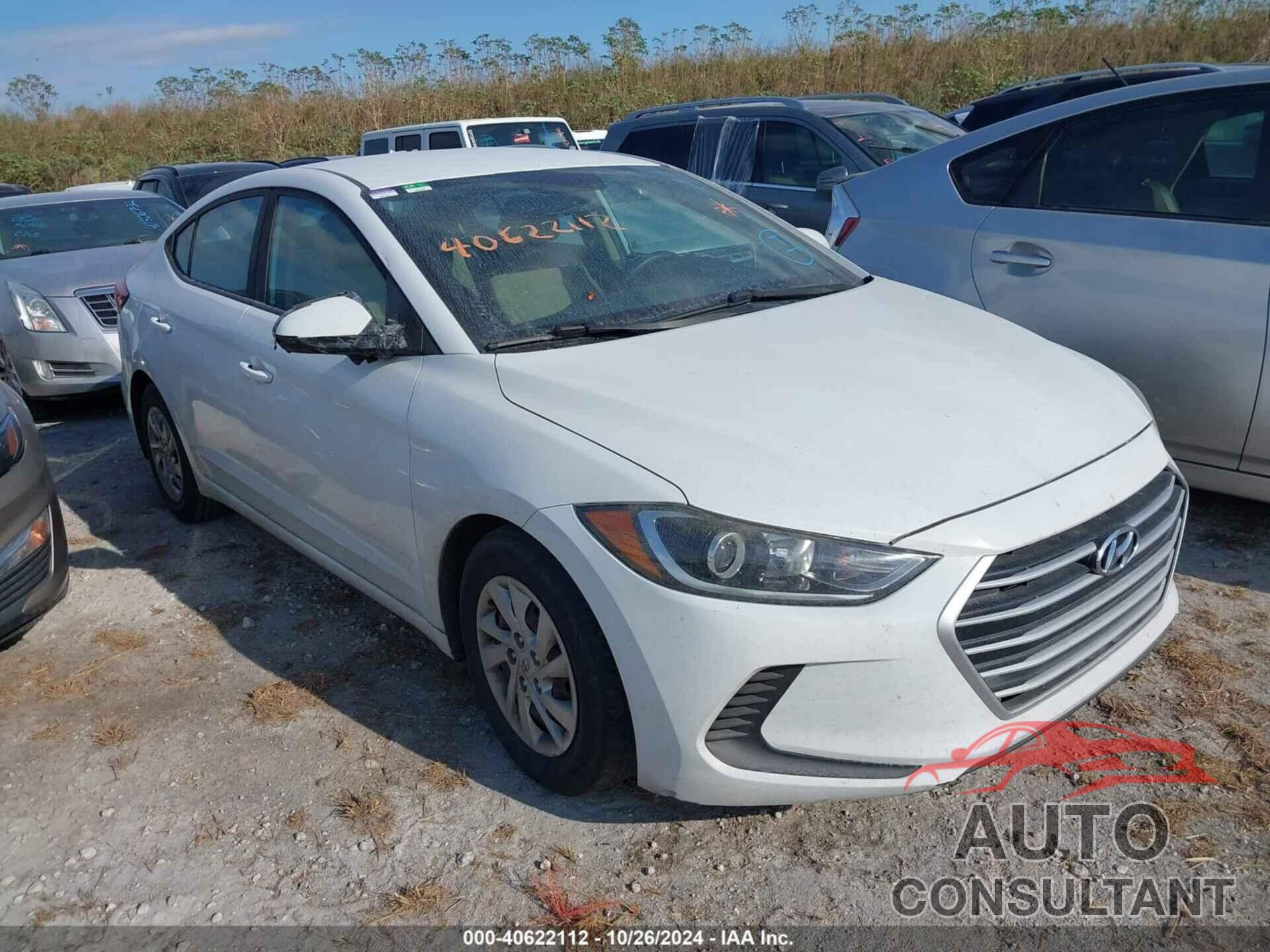 HYUNDAI ELANTRA 2018 - 5NPD74LF1JH308724