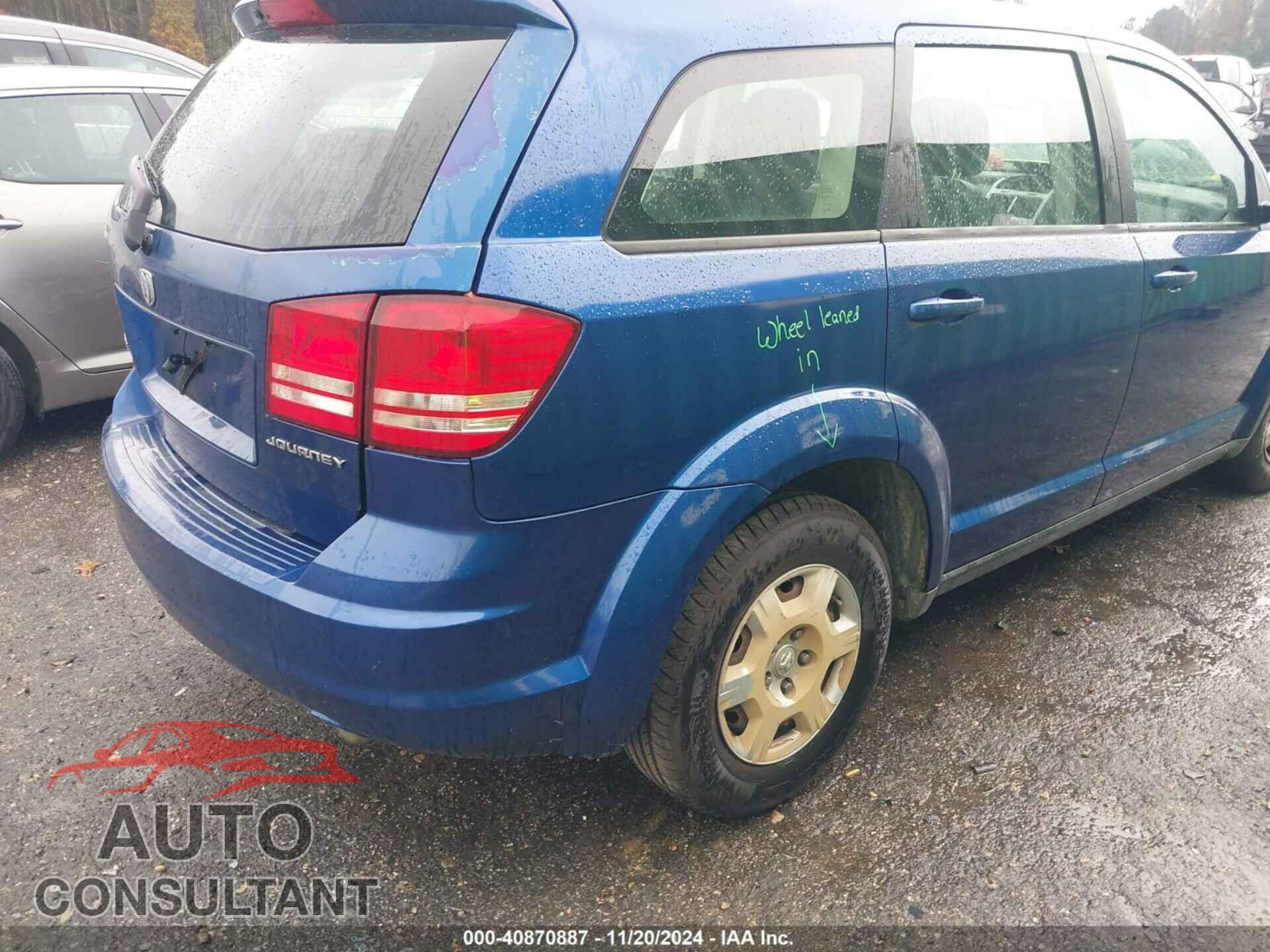 DODGE JOURNEY 2010 - 3D4PG4FB6AT262218