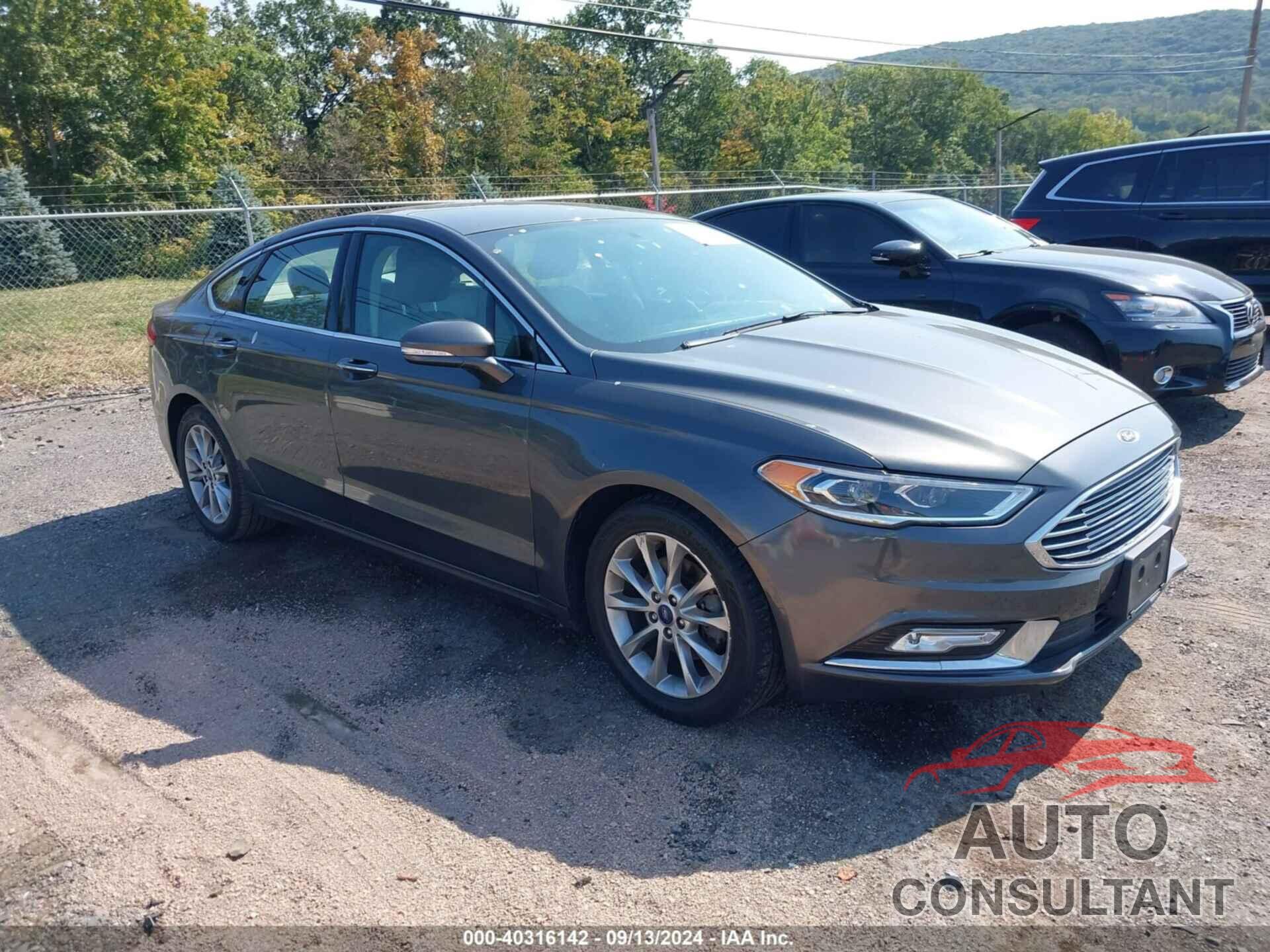 FORD FUSION 2017 - 3FA6P0HD1HR268456