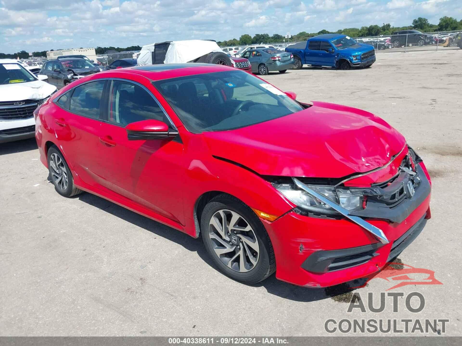 HONDA CIVIC 2018 - 2HGFC2F74JH541746
