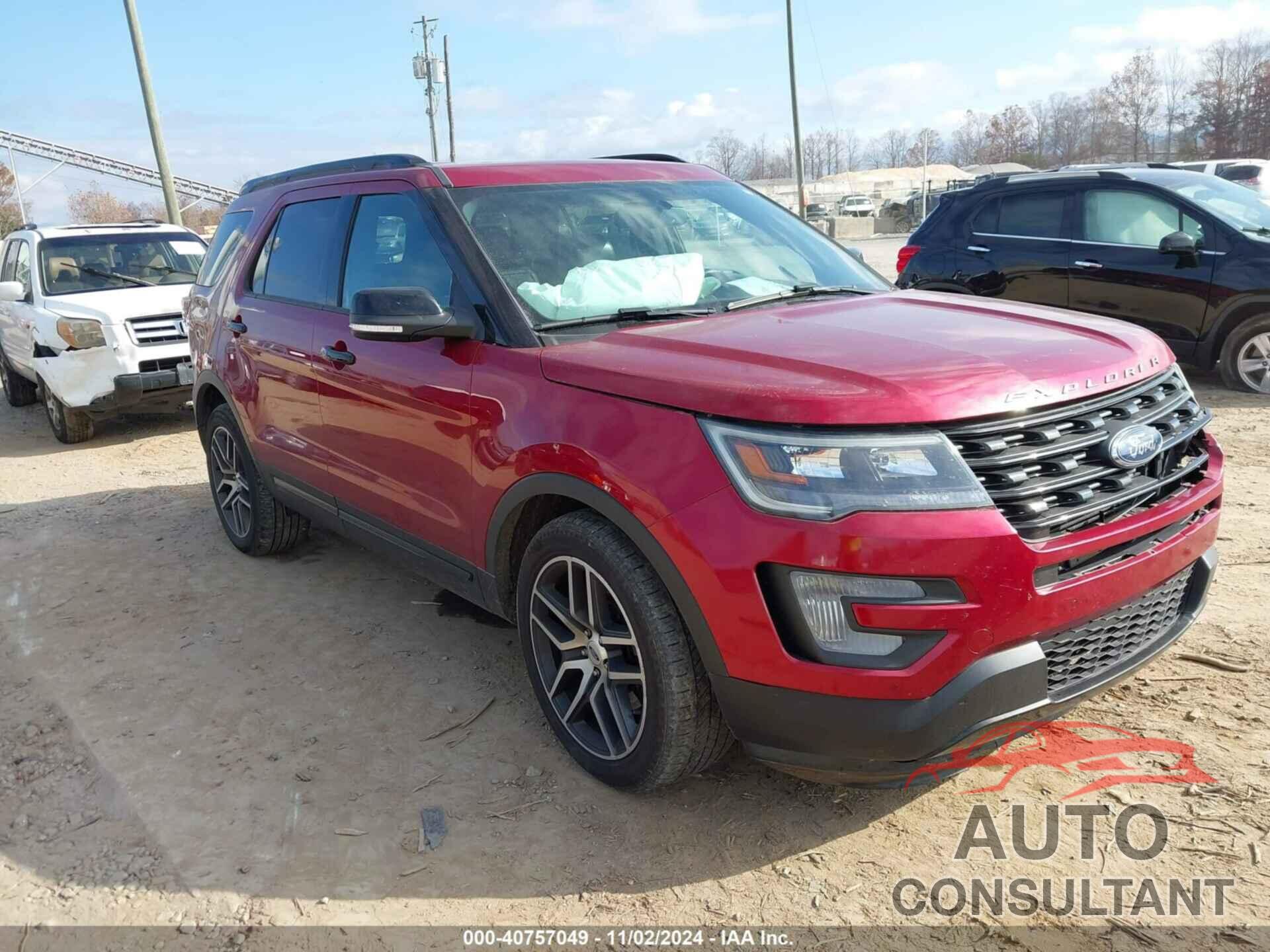 FORD EXPLORER 2017 - 1FM5K8GTXHGE08731