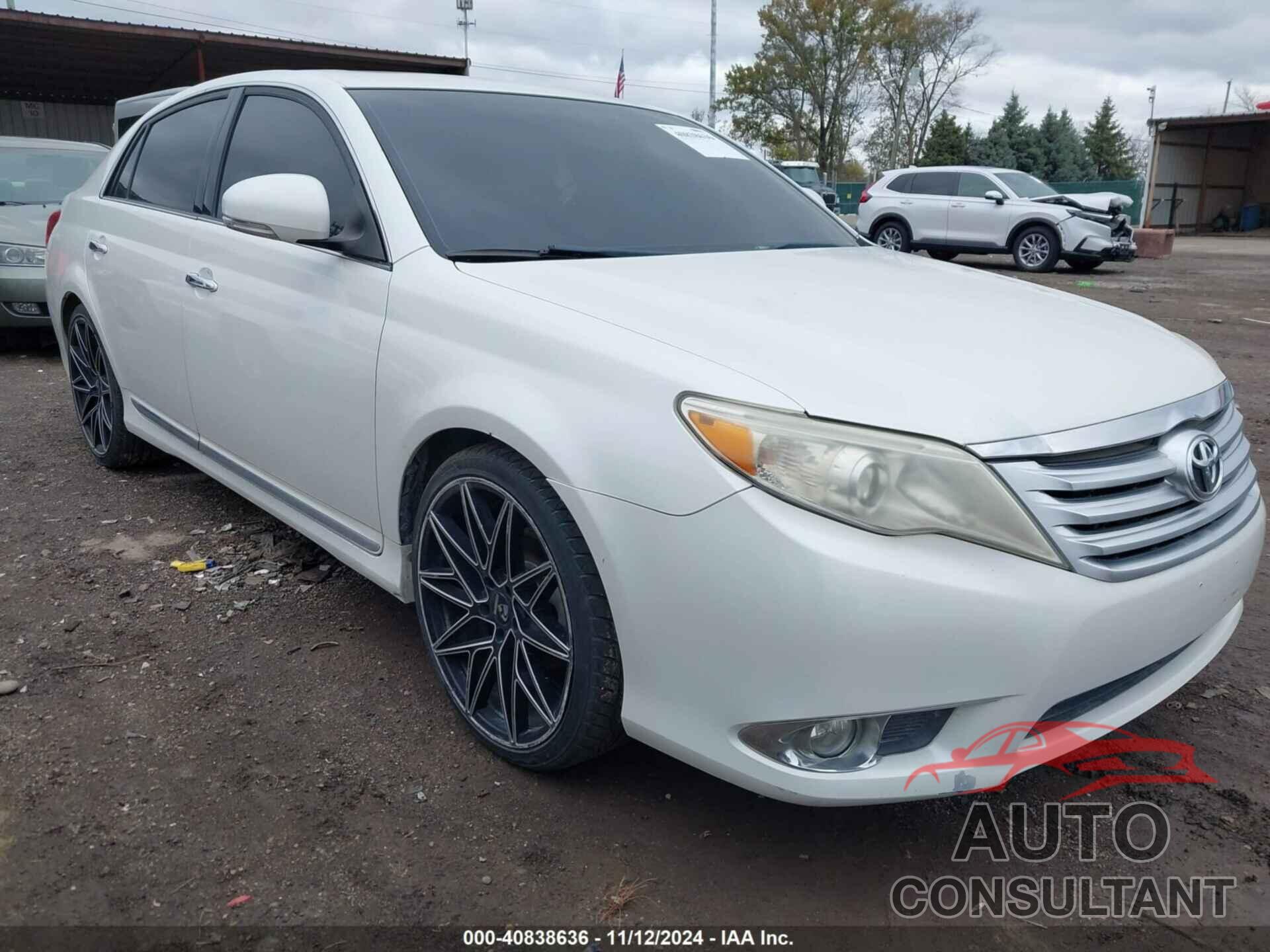 TOYOTA AVALON 2011 - 4T1BK3DB7BU387878