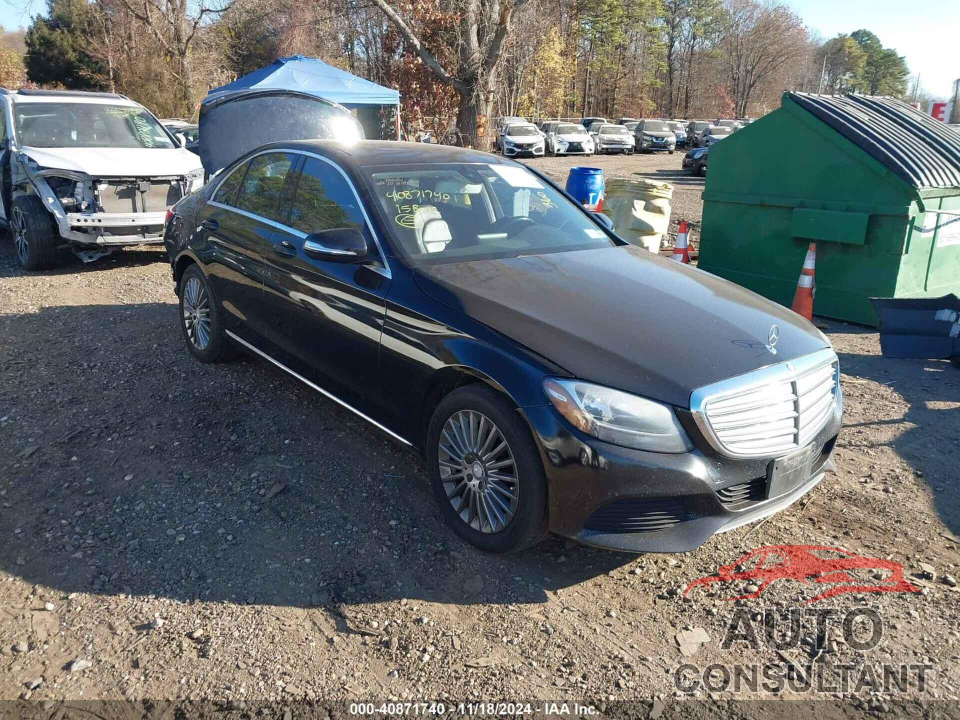MERCEDES-BENZ C 300 2015 - 55SWF4KB7FU093915