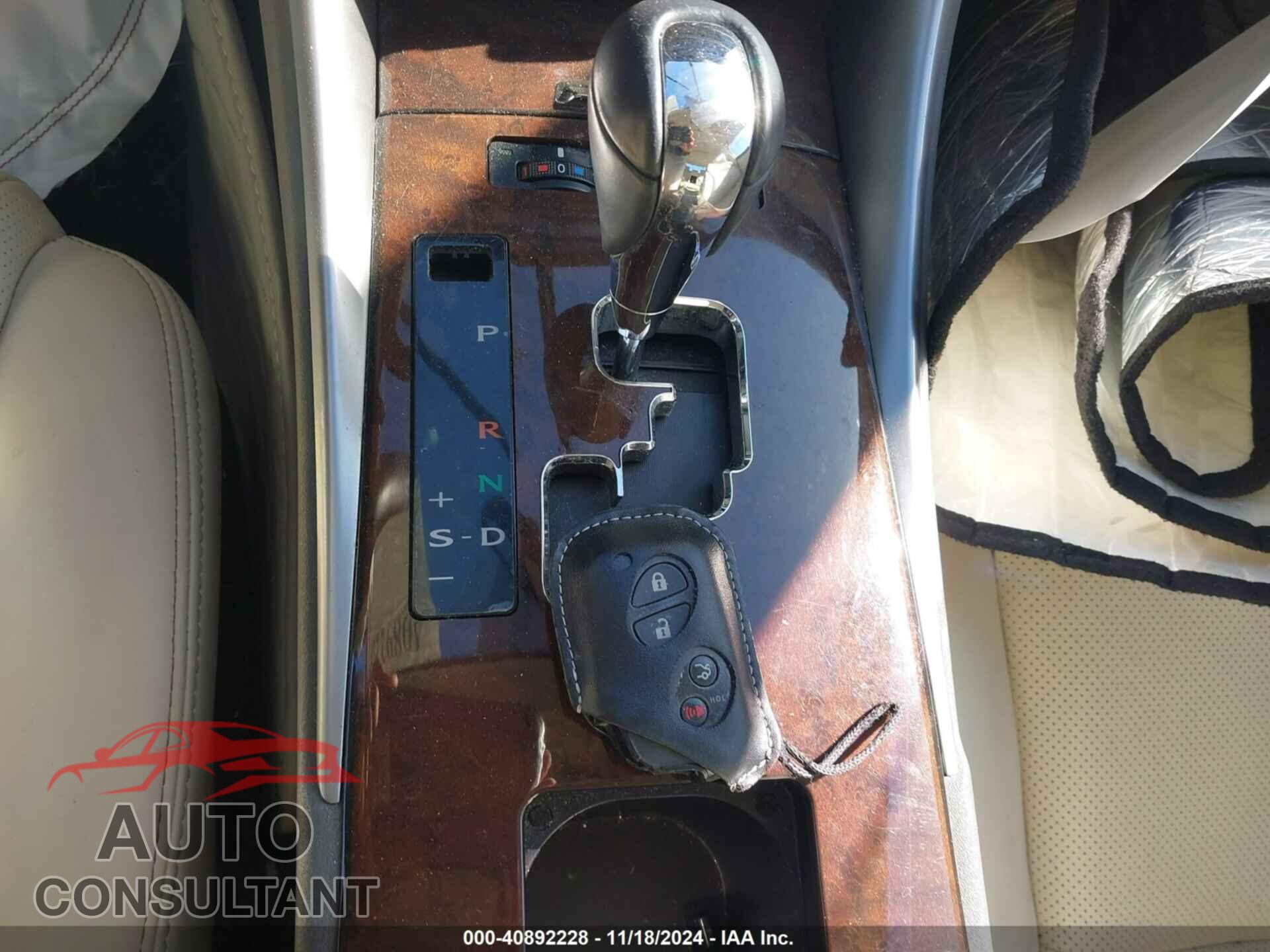 LEXUS IS 250 2012 - JTHBF5C21C5168513