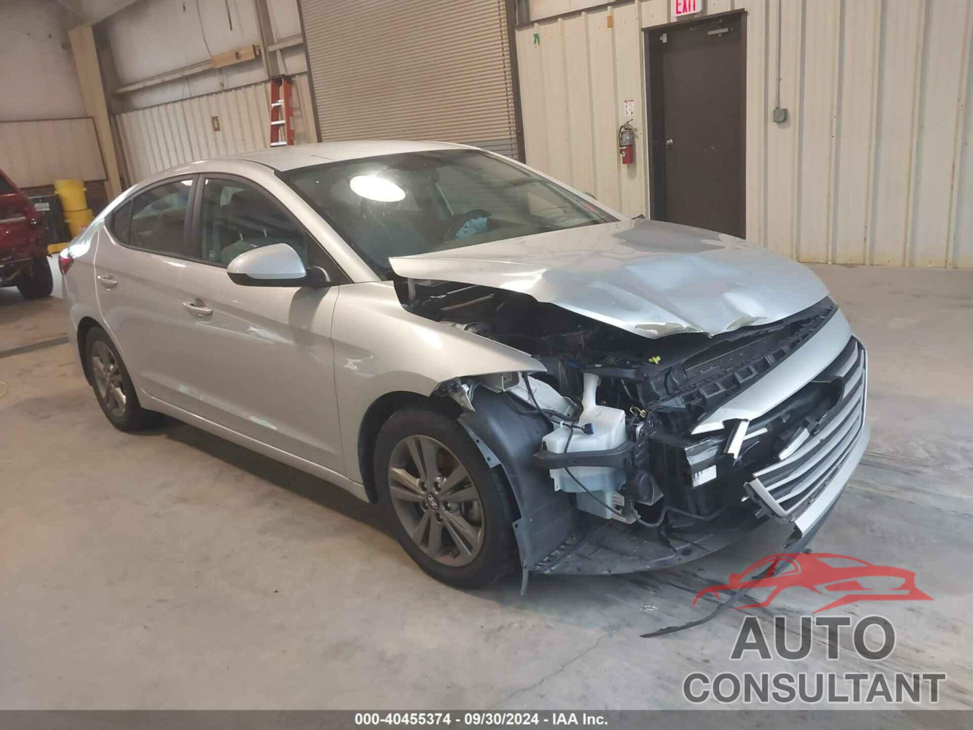 HYUNDAI ELANTRA 2018 - 5NPD84LF4JH220778