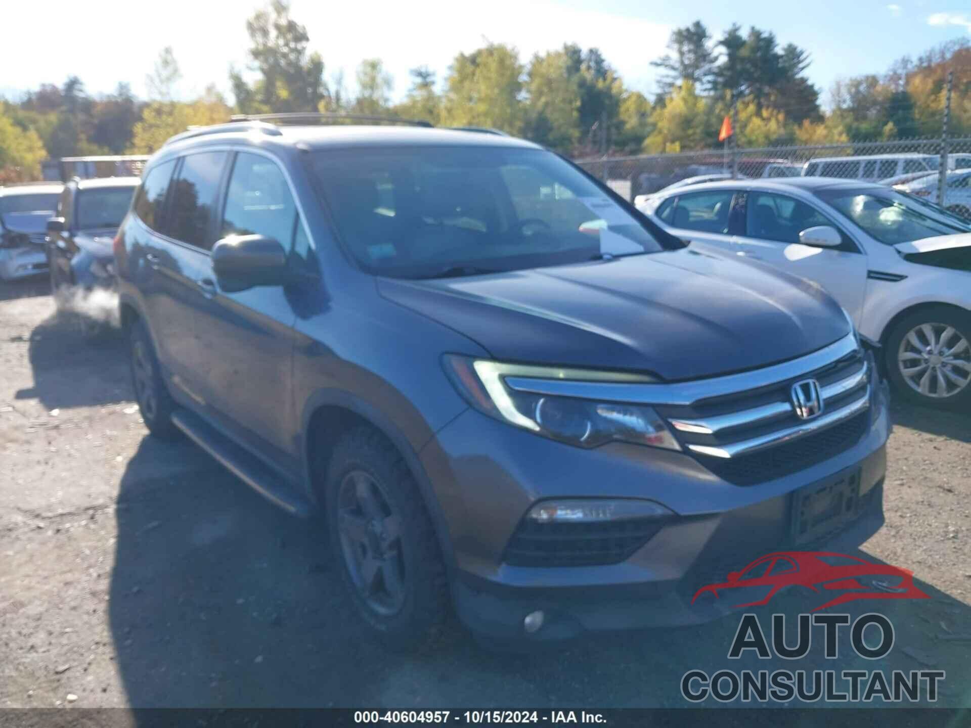 HONDA PILOT 2016 - 5FNYF6H80GB004348