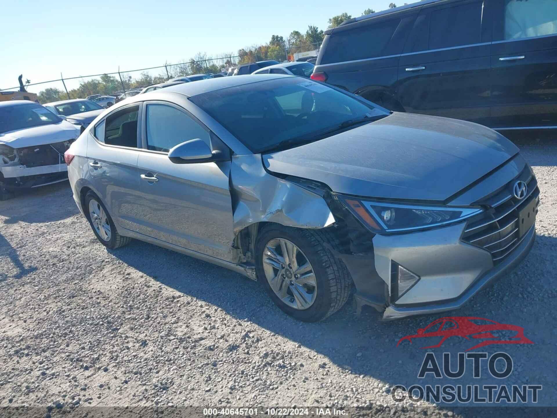 HYUNDAI ELANTRA 2020 - 5NPD84LF5LH546284