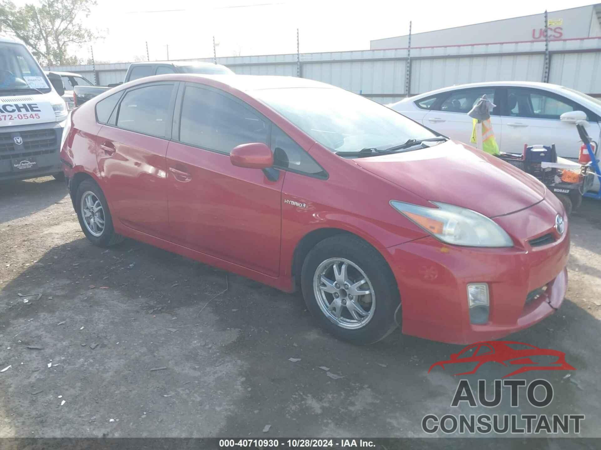 TOYOTA PRIUS 2010 - JTDKN3DU8A0077211