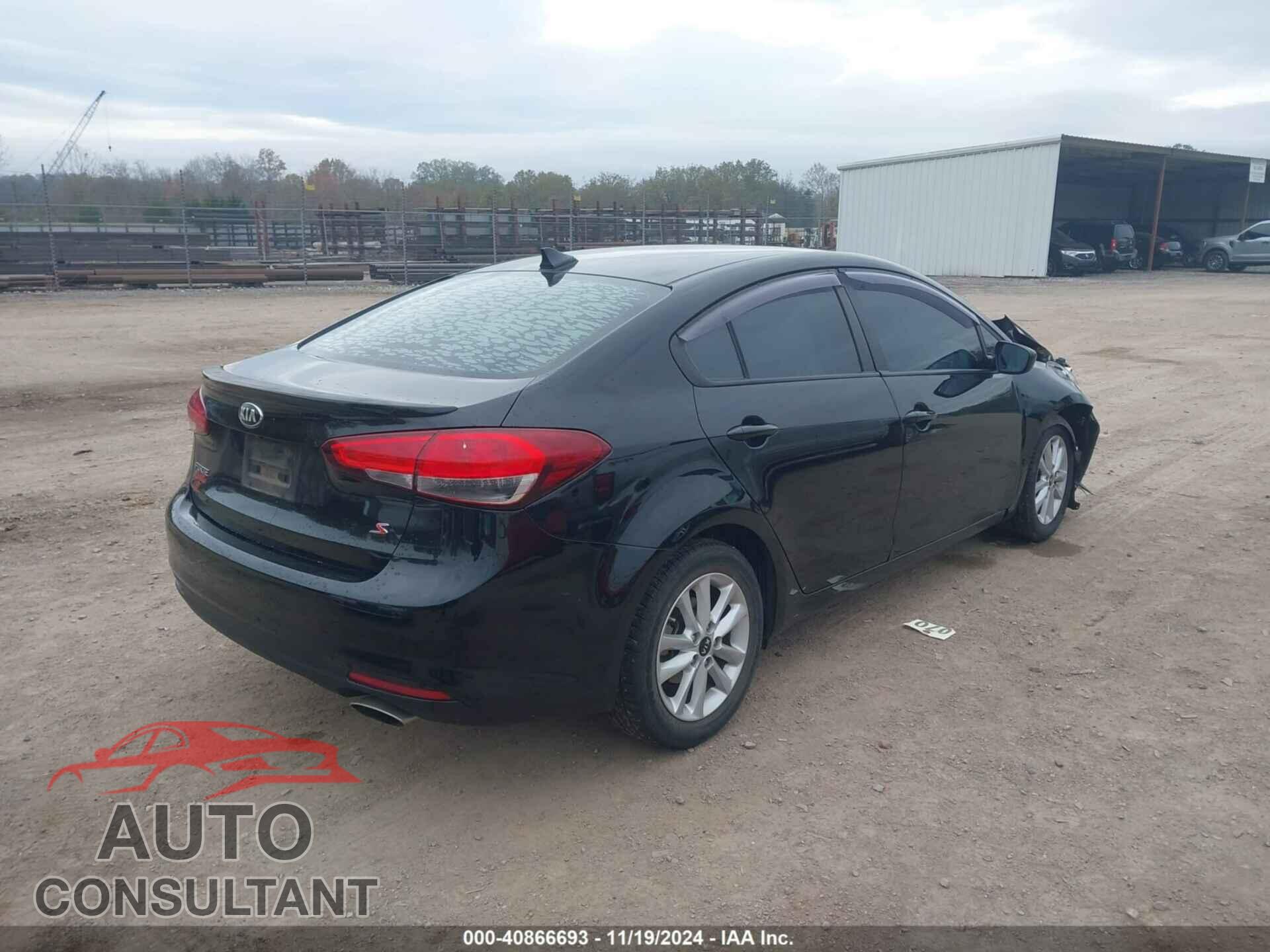 KIA FORTE 2017 - 3KPFL4A74HE052349