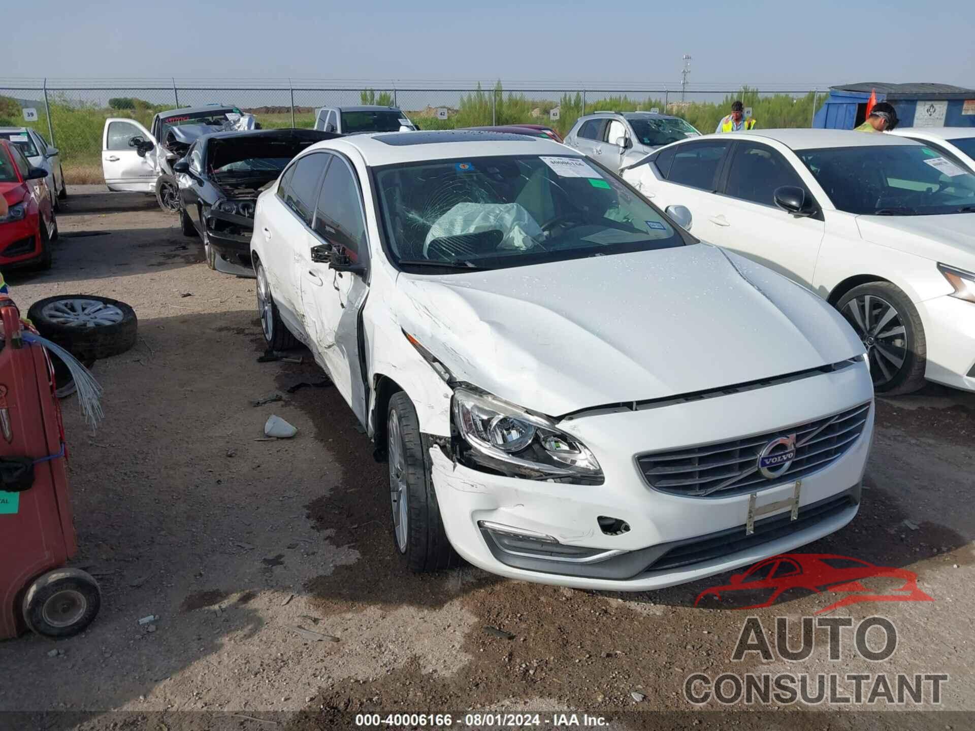 VOLVO S60 INSCRIPTION 2017 - LYV402HK2HB135868