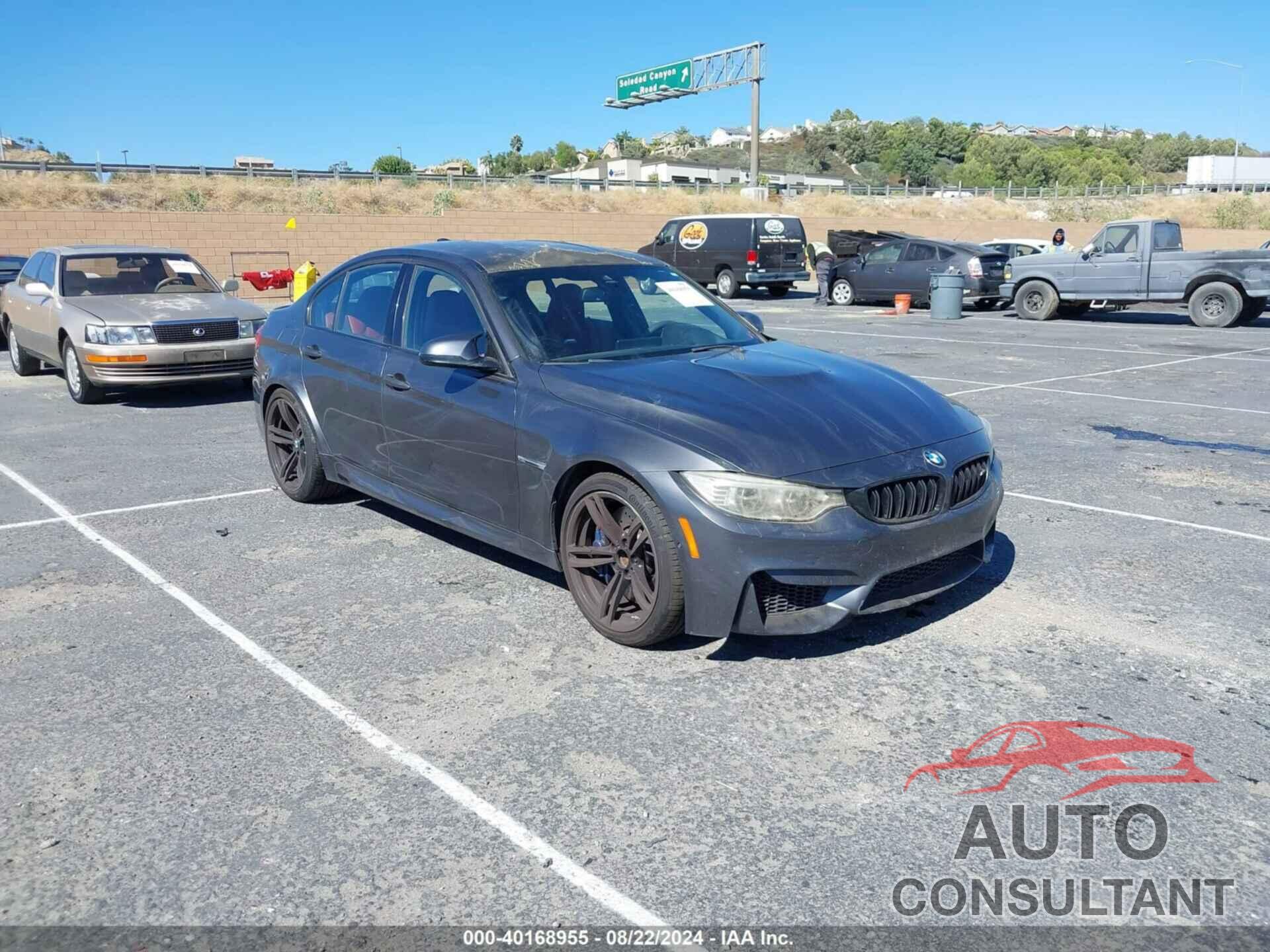 BMW M3 2016 - WBS8M9C56GP966706