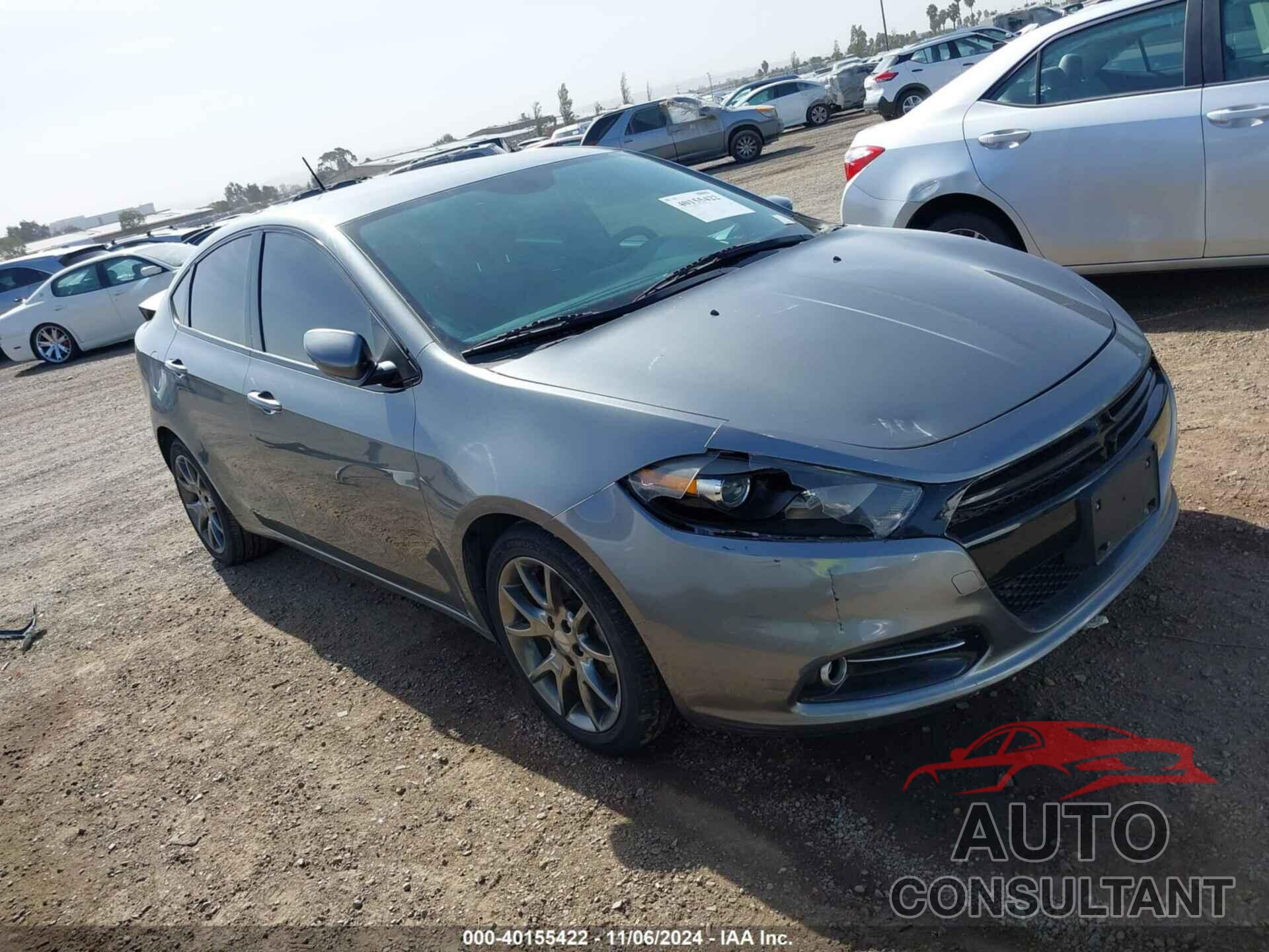 DODGE DART 2013 - 1C3CDFBA3DD339266