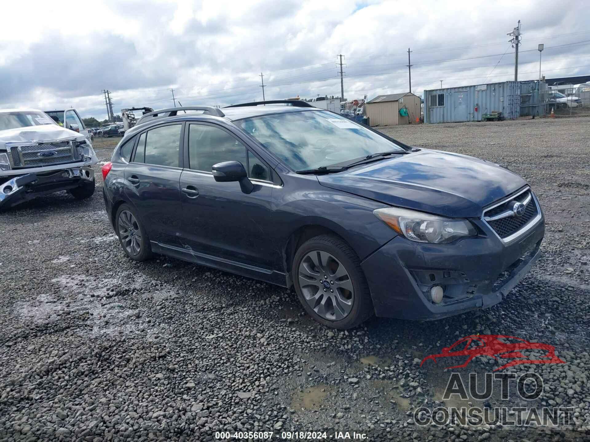 SUBARU IMPREZA 2016 - JF1GPAP6XG8235355