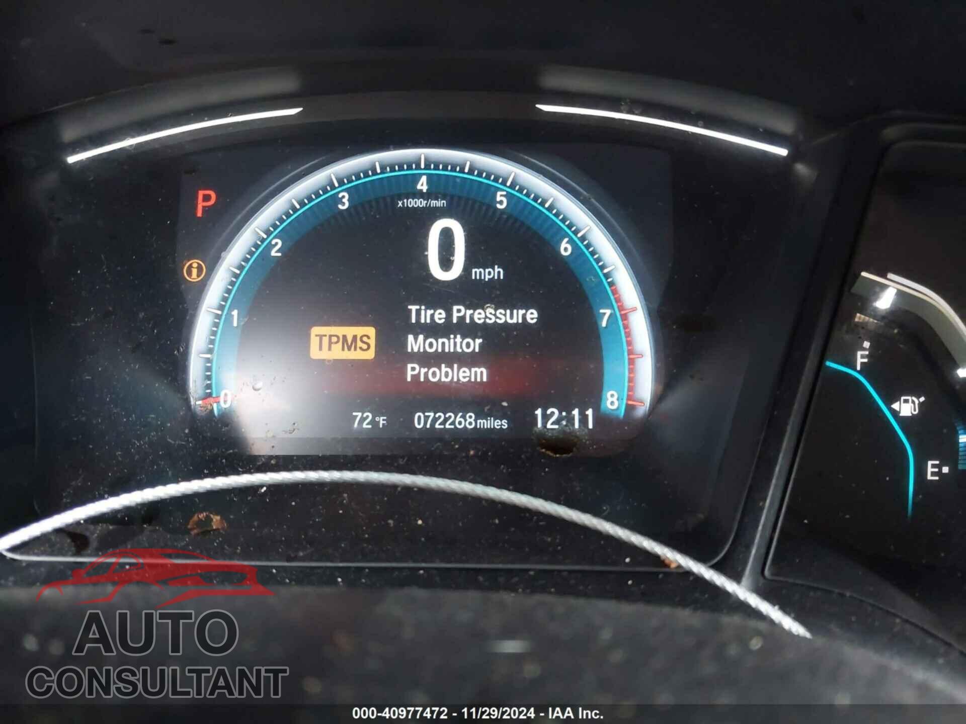 HONDA CIVIC 2019 - 2HGFC2F65KH606581
