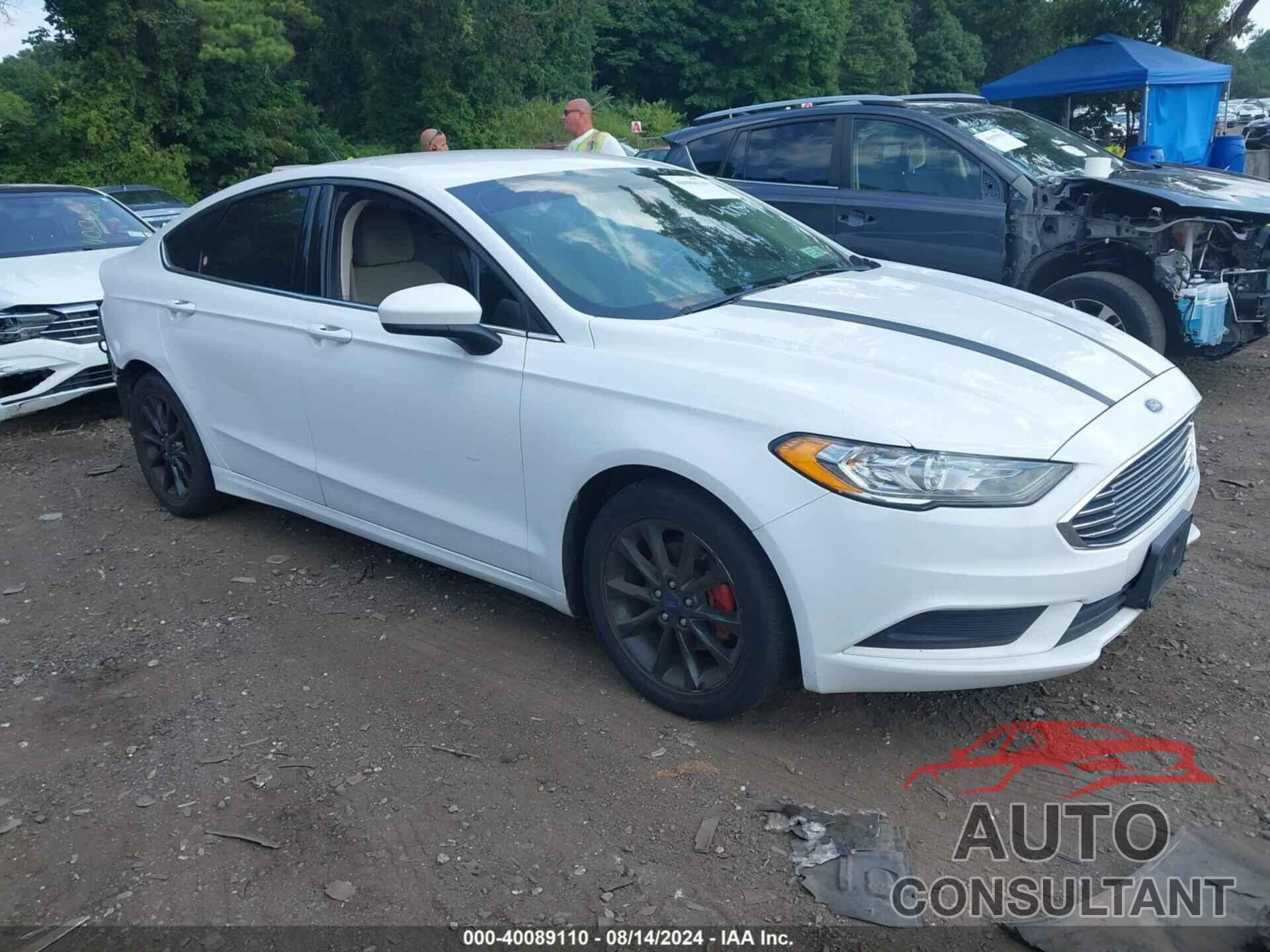 FORD FUSION 2017 - 3FA6P0H7XHR107436