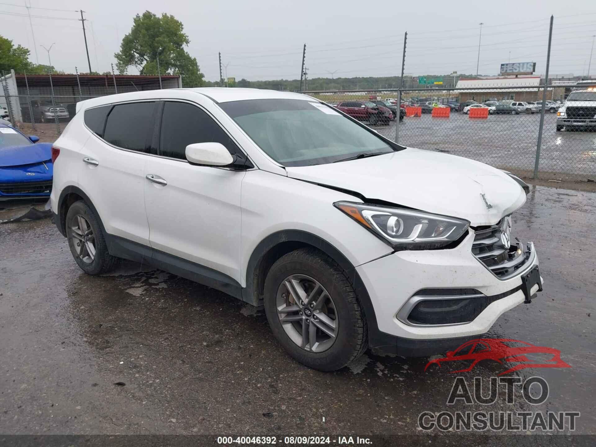 HYUNDAI SANTA FE SPORT 2018 - 5NMZTDLB5JH085597