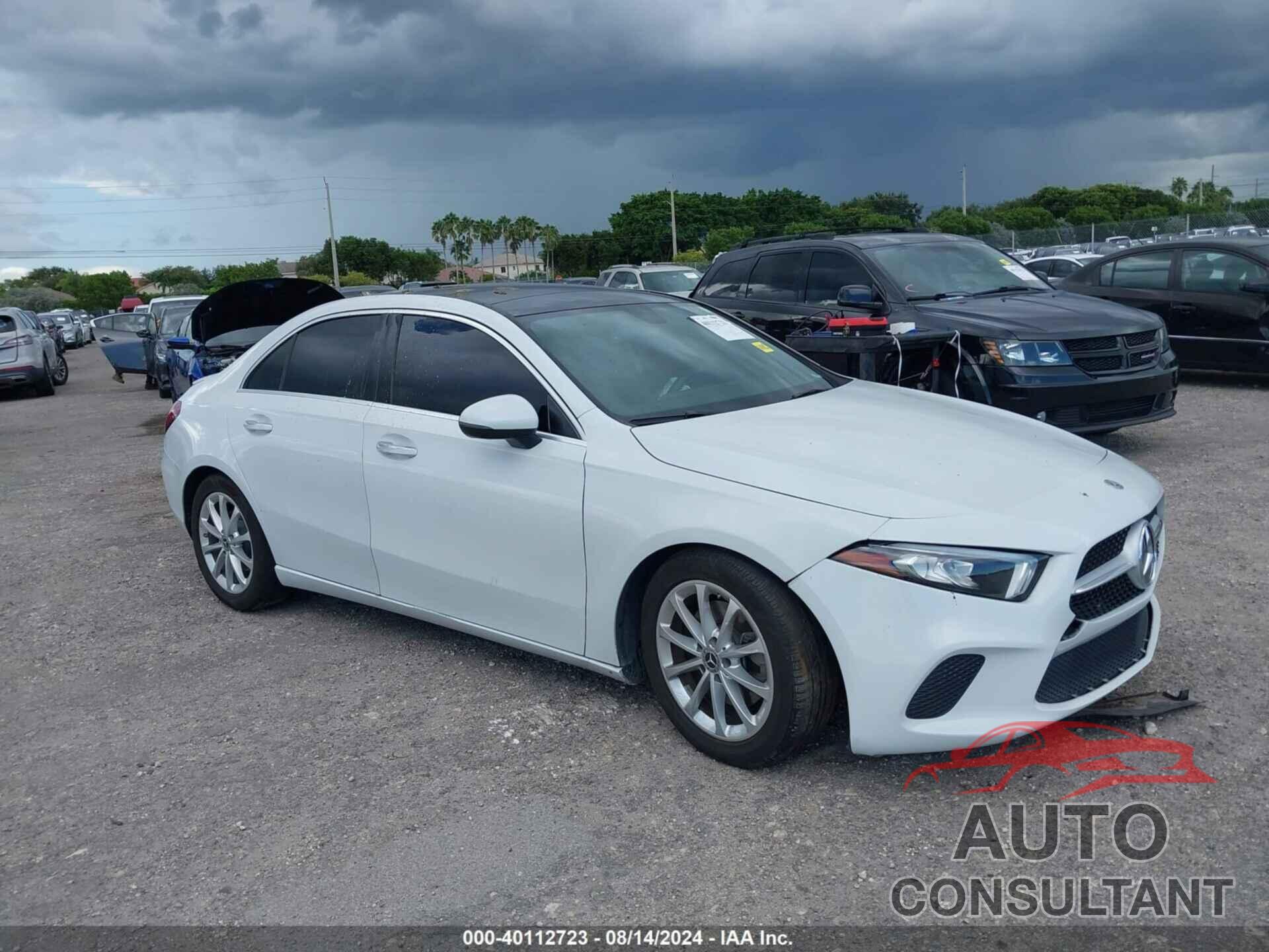 MERCEDES-BENZ A 220 2019 - WDD3G4EB3KW019142