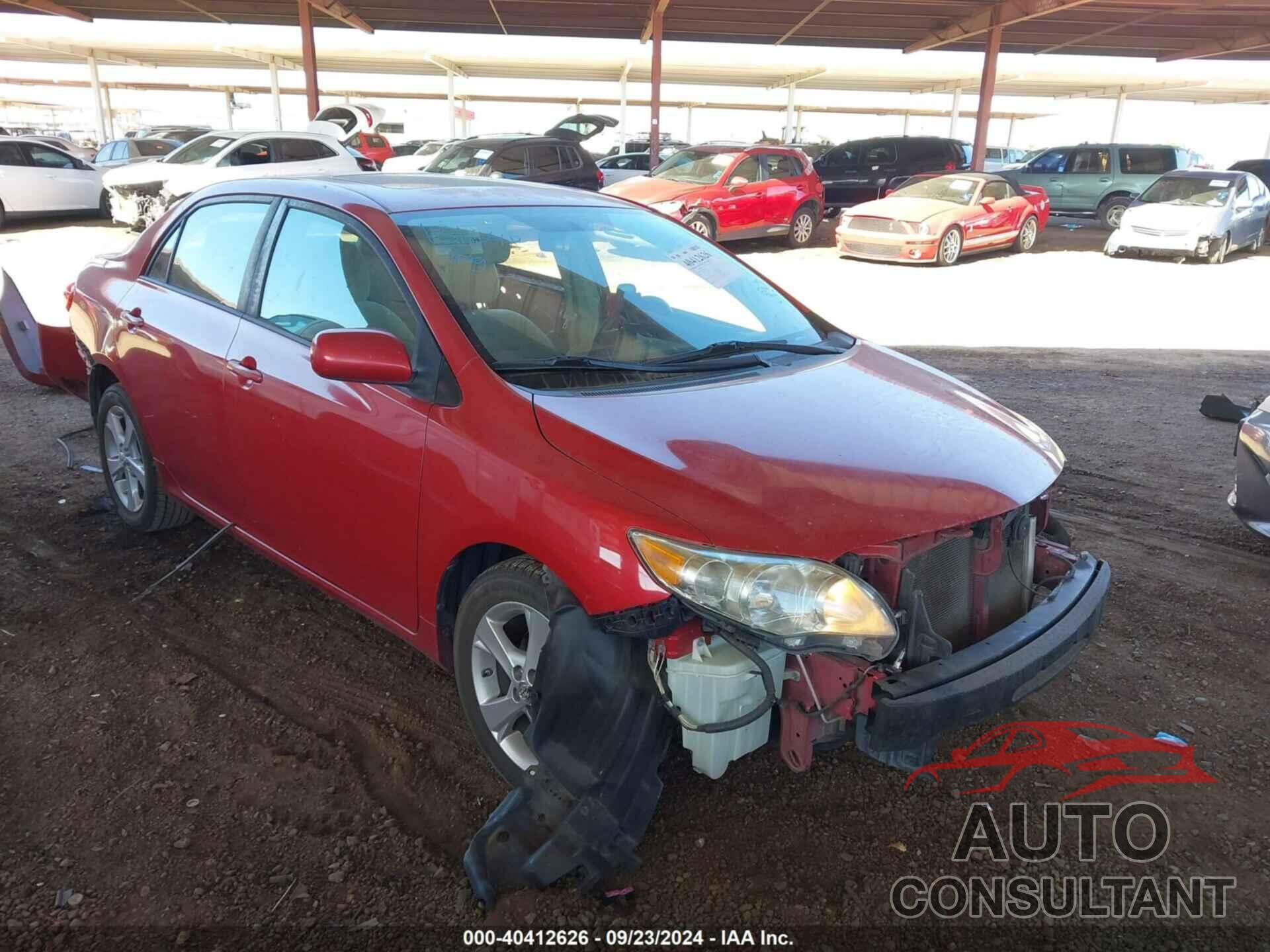 TOYOTA COROLLA 2012 - 5YFBU4EE3CP013294