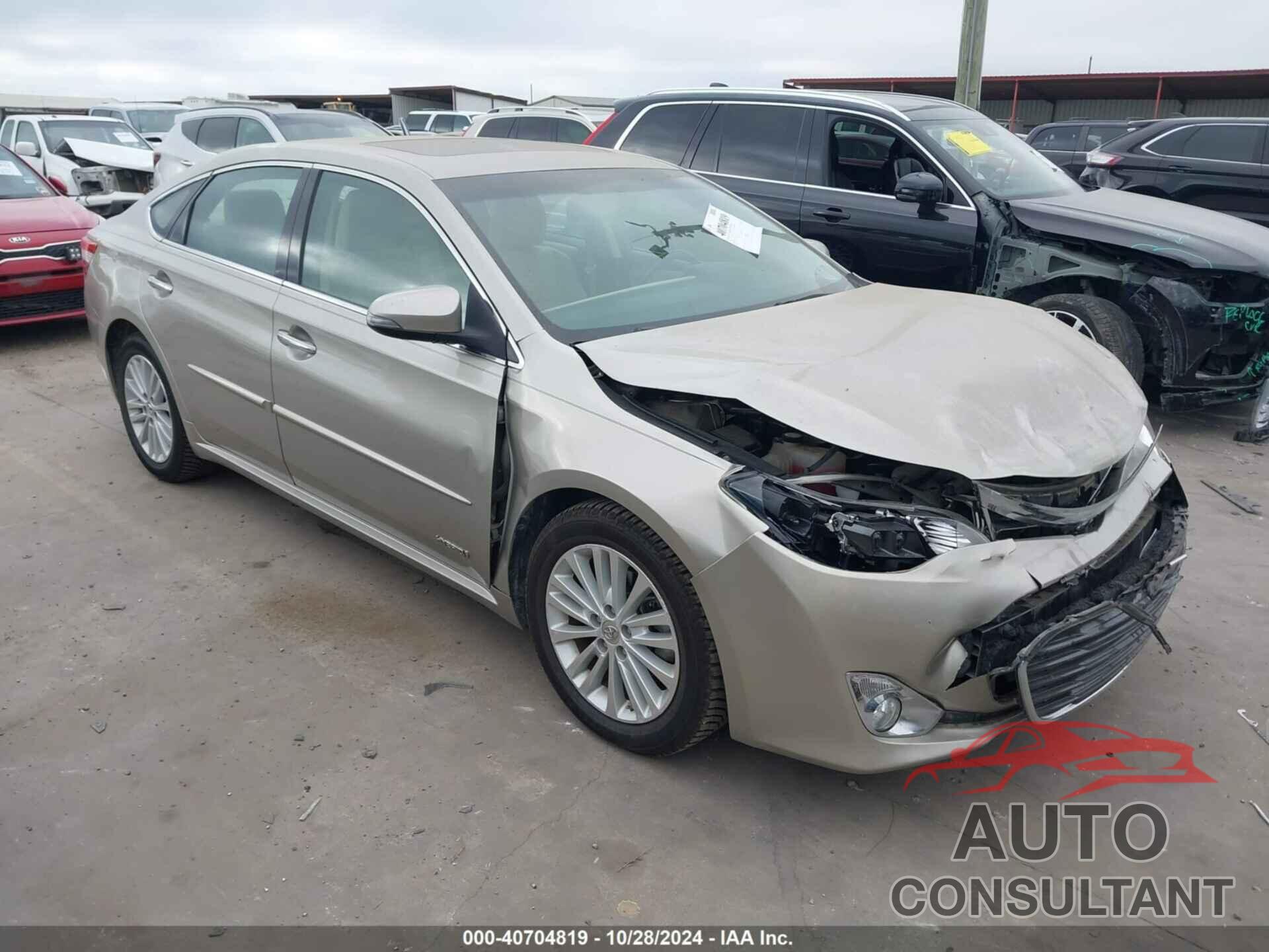 TOYOTA AVALON HYBRID 2014 - 4T1BD1EB0EU025022