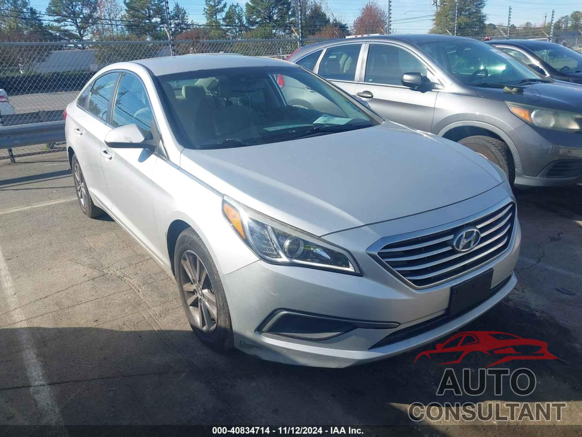 HYUNDAI SONATA 2016 - 5NPE24AF0GH307109