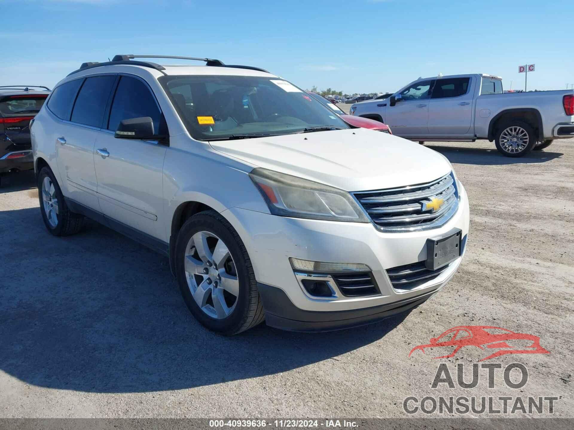 CHEVROLET TRAVERSE 2013 - 1GNKRLKD9DJ250537