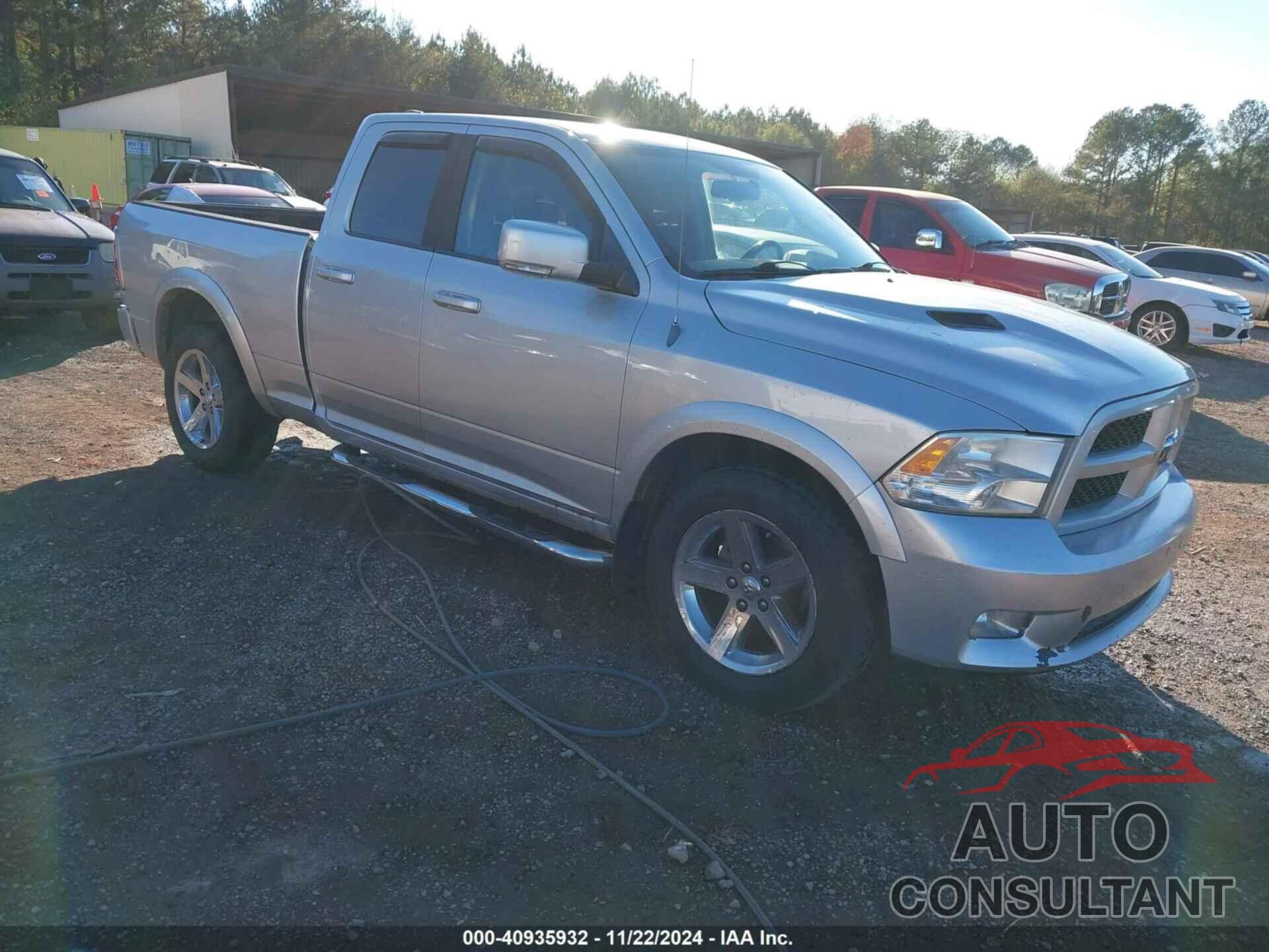 DODGE RAM 1500 2010 - 1D7RV1GT9AS127677