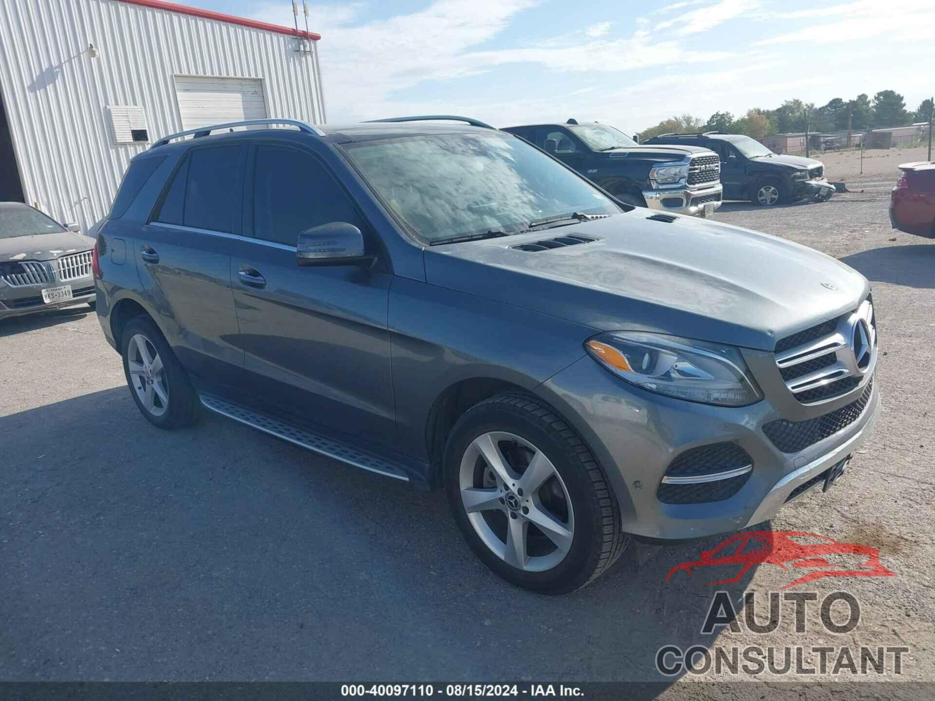MERCEDES-BENZ GLE 350 2018 - 4JGDA5JB6JB069594