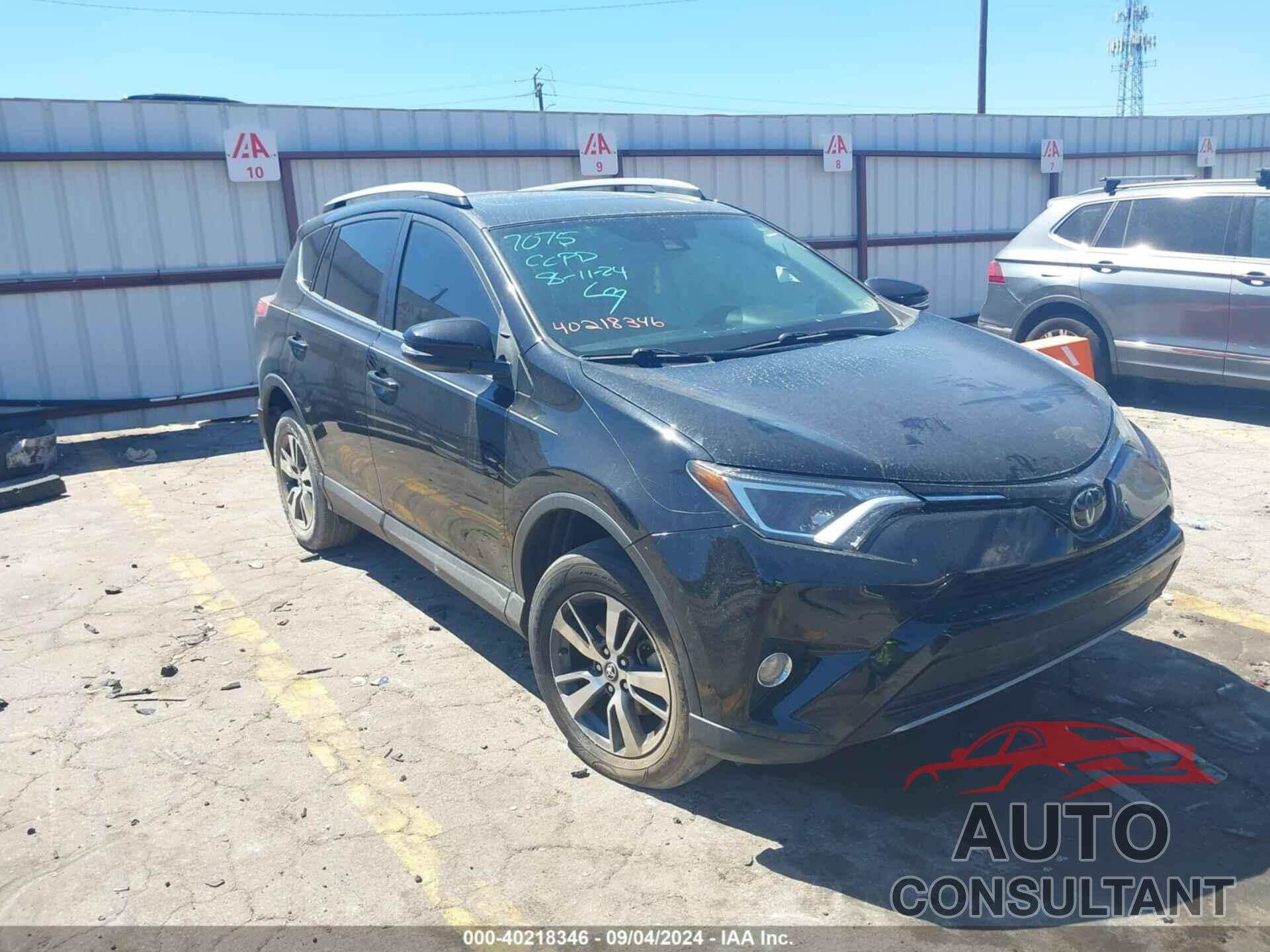 TOYOTA RAV4 2018 - 2T3WFREV4JW477075