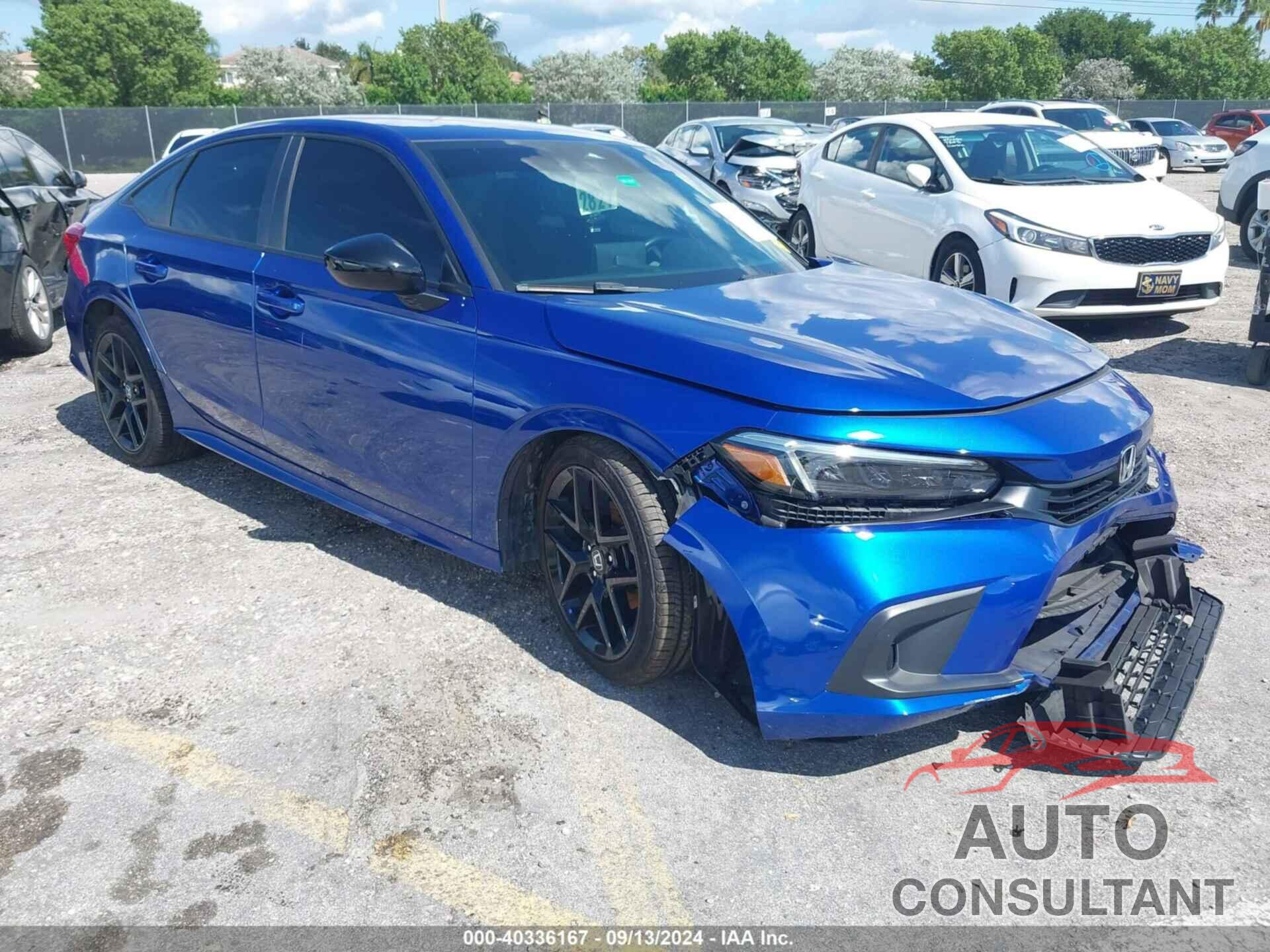 HONDA CIVIC 2022 - 2HGFE2F55NH558277