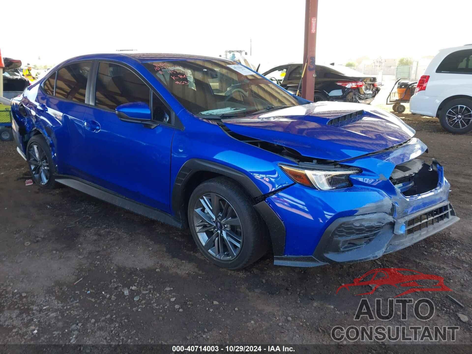 SUBARU WRX 2022 - JF1VBAA69N9028803