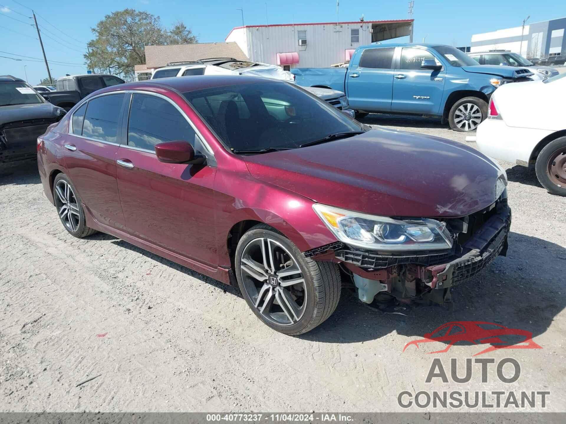 HONDA ACCORD 2016 - 1HGCR2F56GA199210