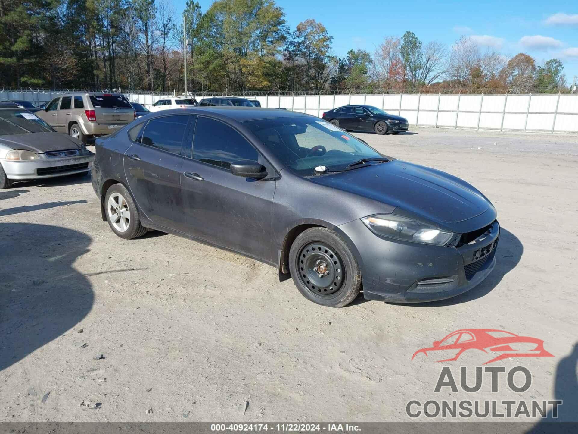 DODGE DART 2015 - 1C3CDFBBXFD119280