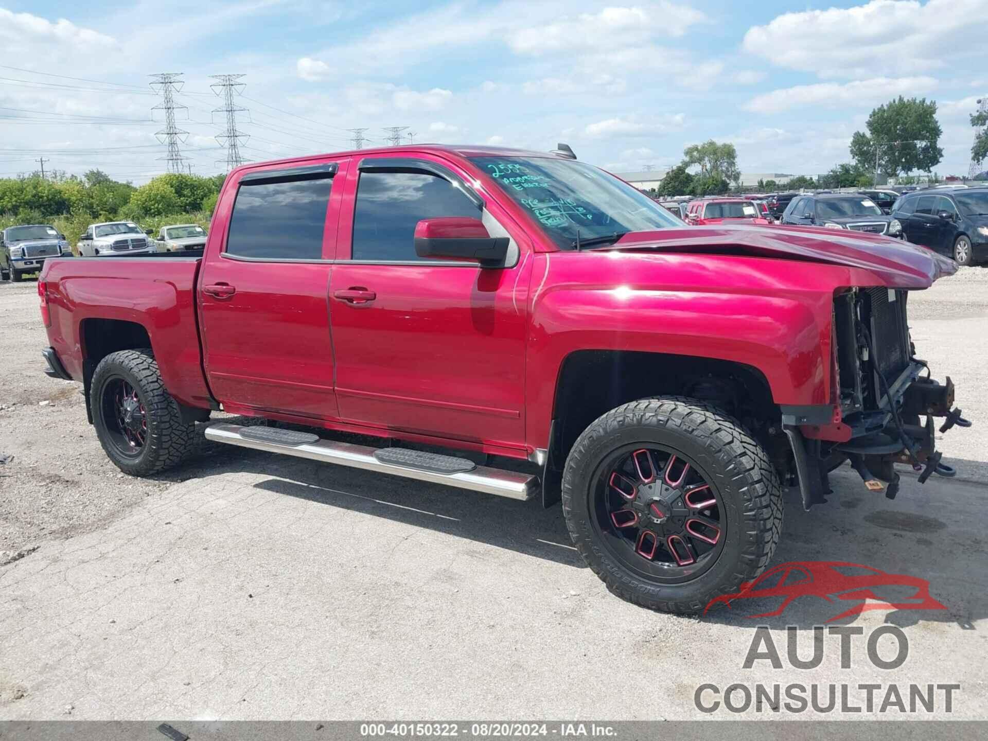 CHEVROLET SILVERADO 1500 2018 - 3GCUKREC2JG245091