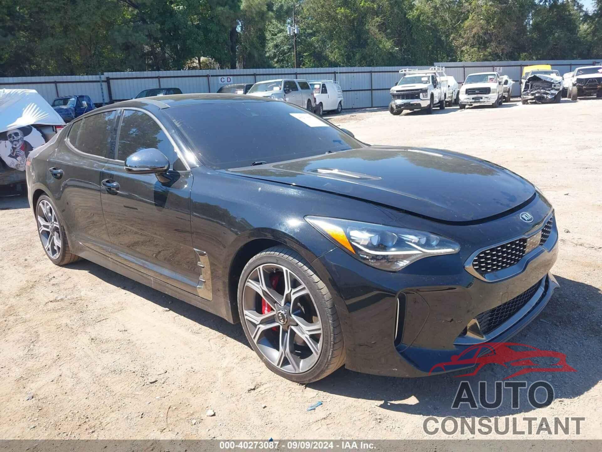 KIA STINGER 2019 - KNAE45LC5K6056459