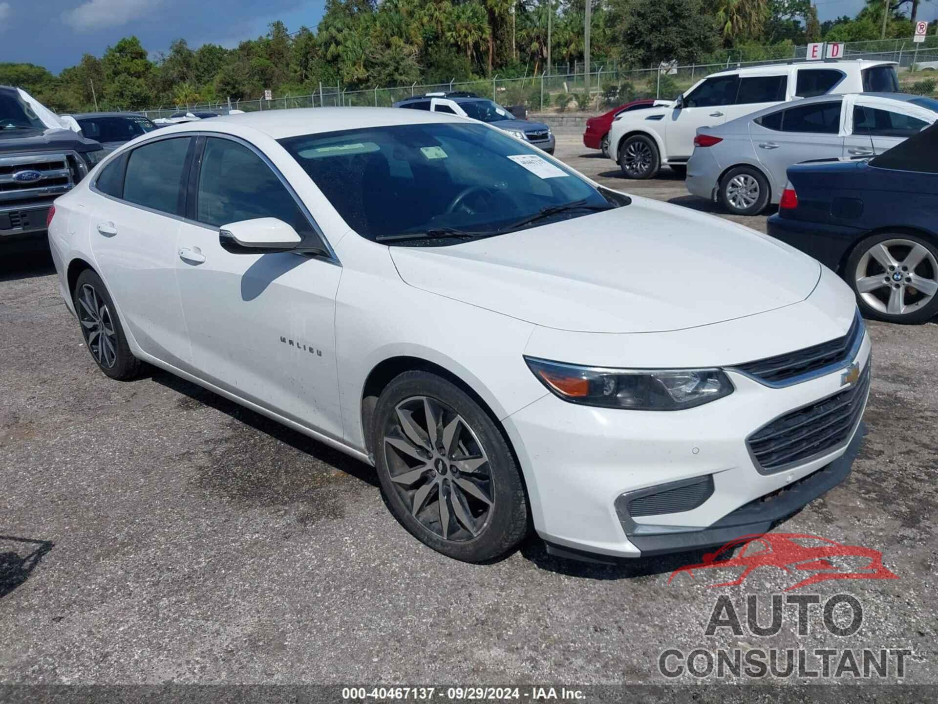 CHEVROLET MALIBU 2016 - 1G1ZF5SX3GF311645
