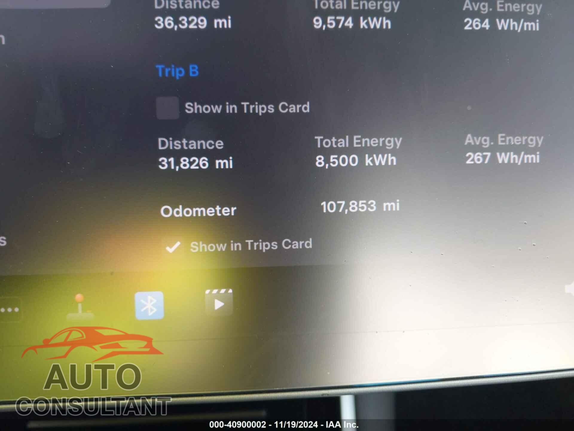 TESLA MODEL 3 2019 - 5YJ3E1EA9KF413156