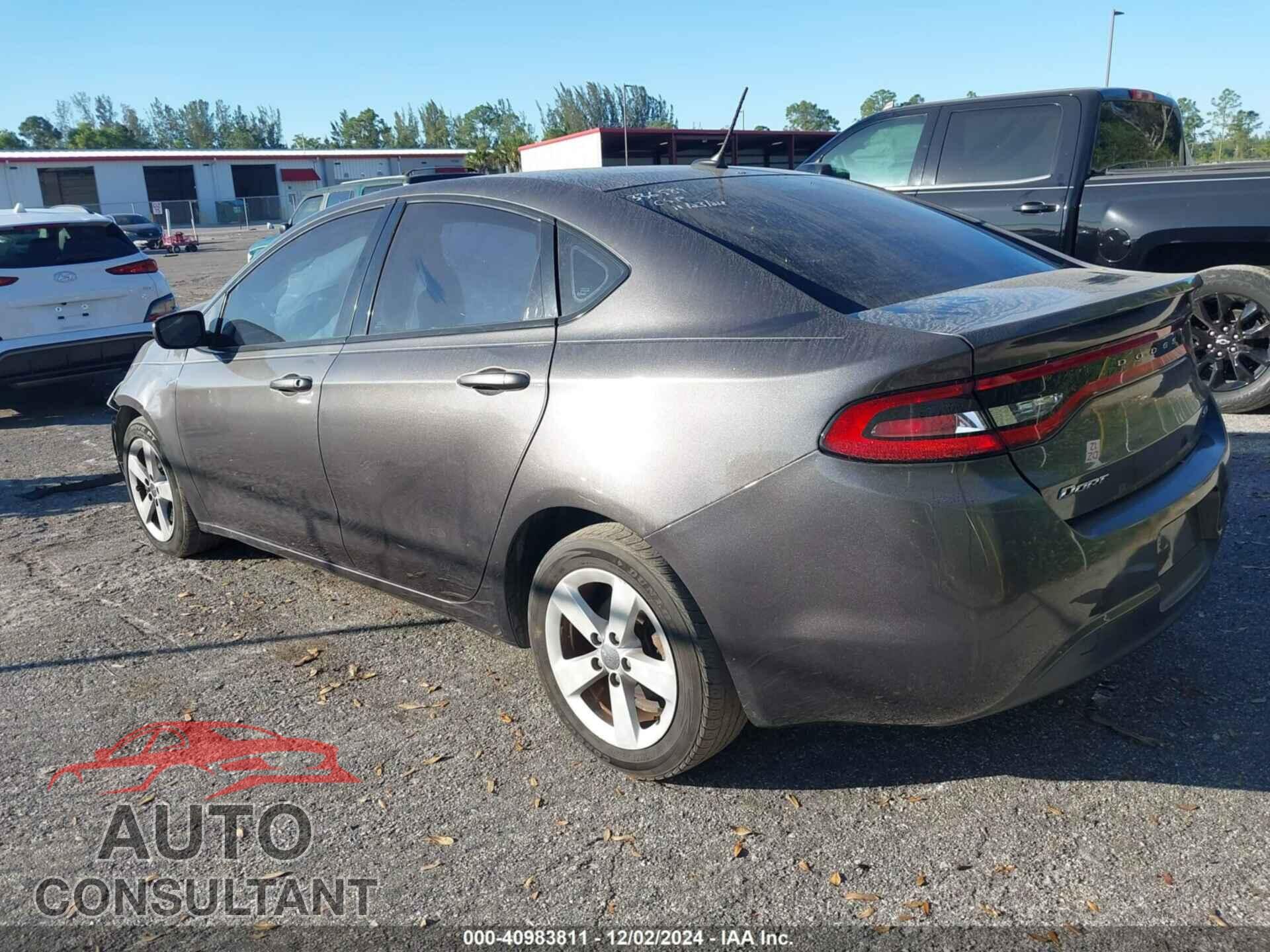 DODGE DART 2015 - 1C3CDFBB7FD336589